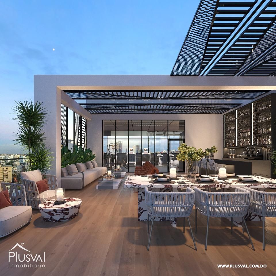 Apartamento en venta con terraza en Piantini 456714