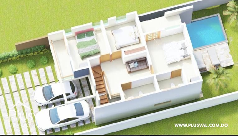 complejo de villas en Punta cana a minutos de Down town 234383