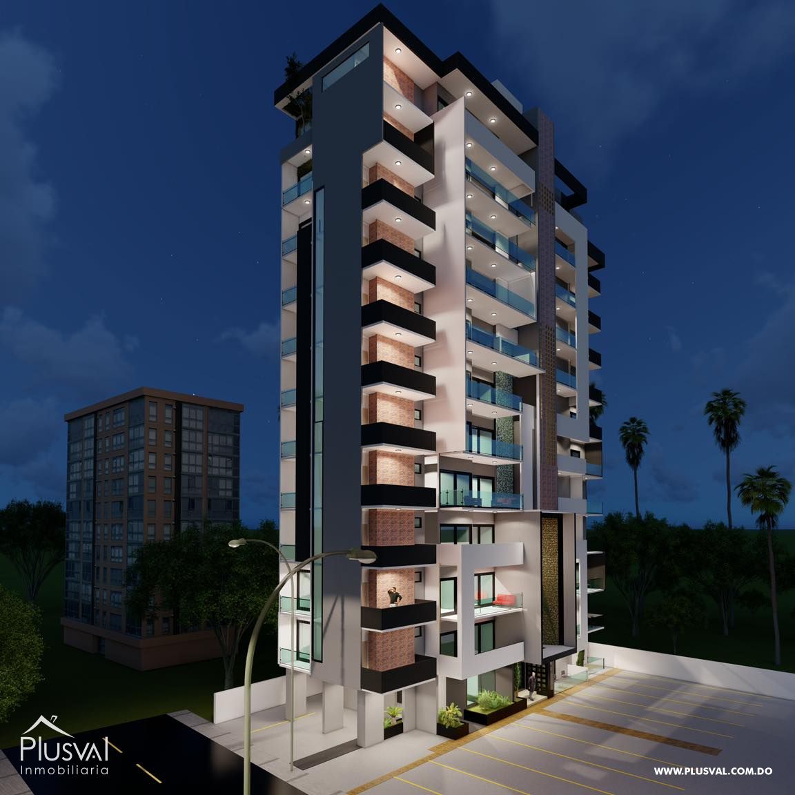 Proyecto de apartamento de una torre en la Av. Hispanoamérica, Santiago 349953