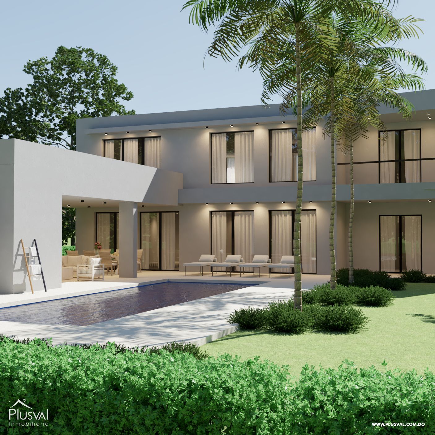 Venta de exclusica Villa de 5 habitaciones en West Village Punta Cana 425423