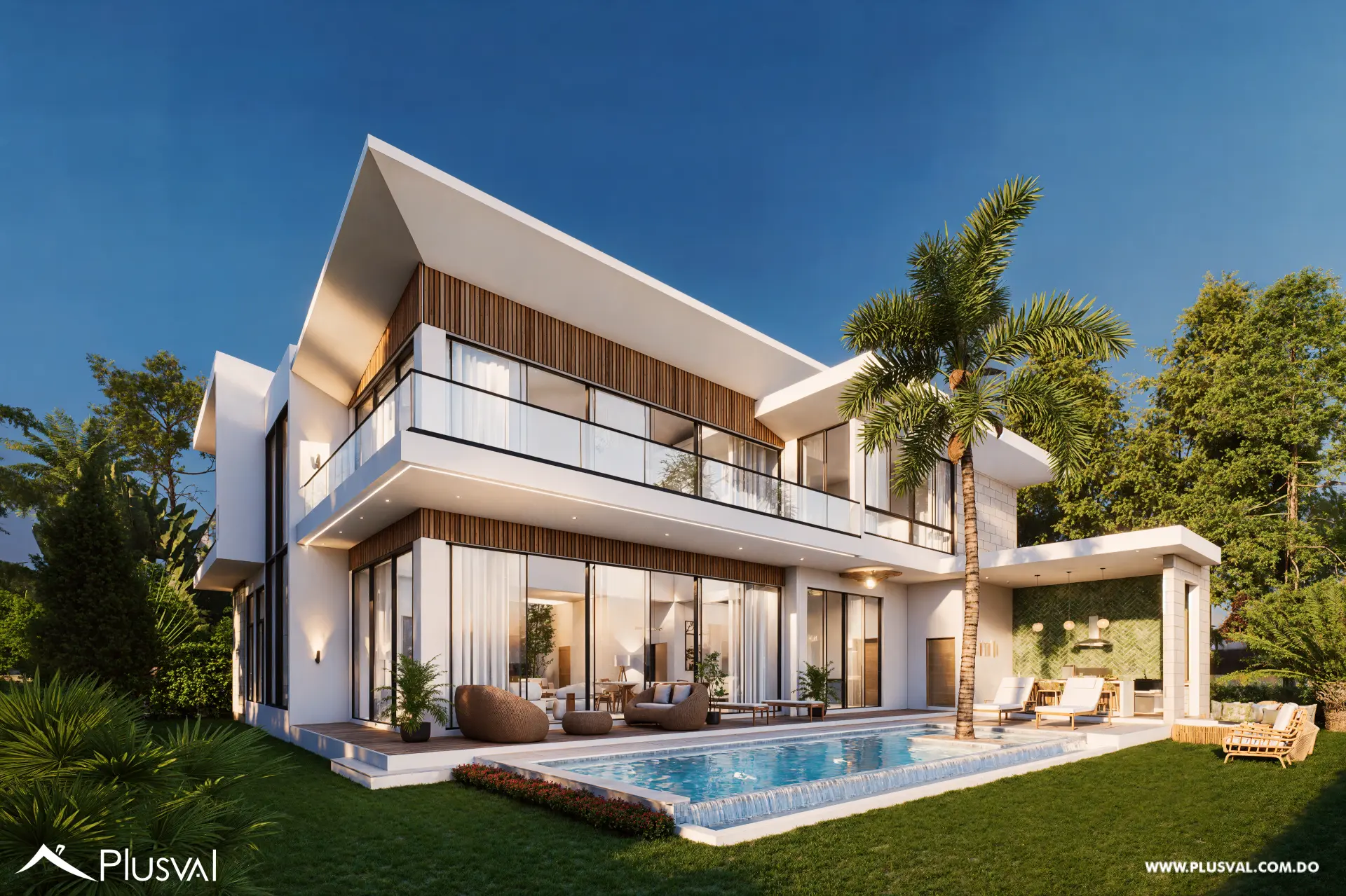 Villa de lujo con vistas al Mar Caribe y al campo de golf Punta Espada 490121