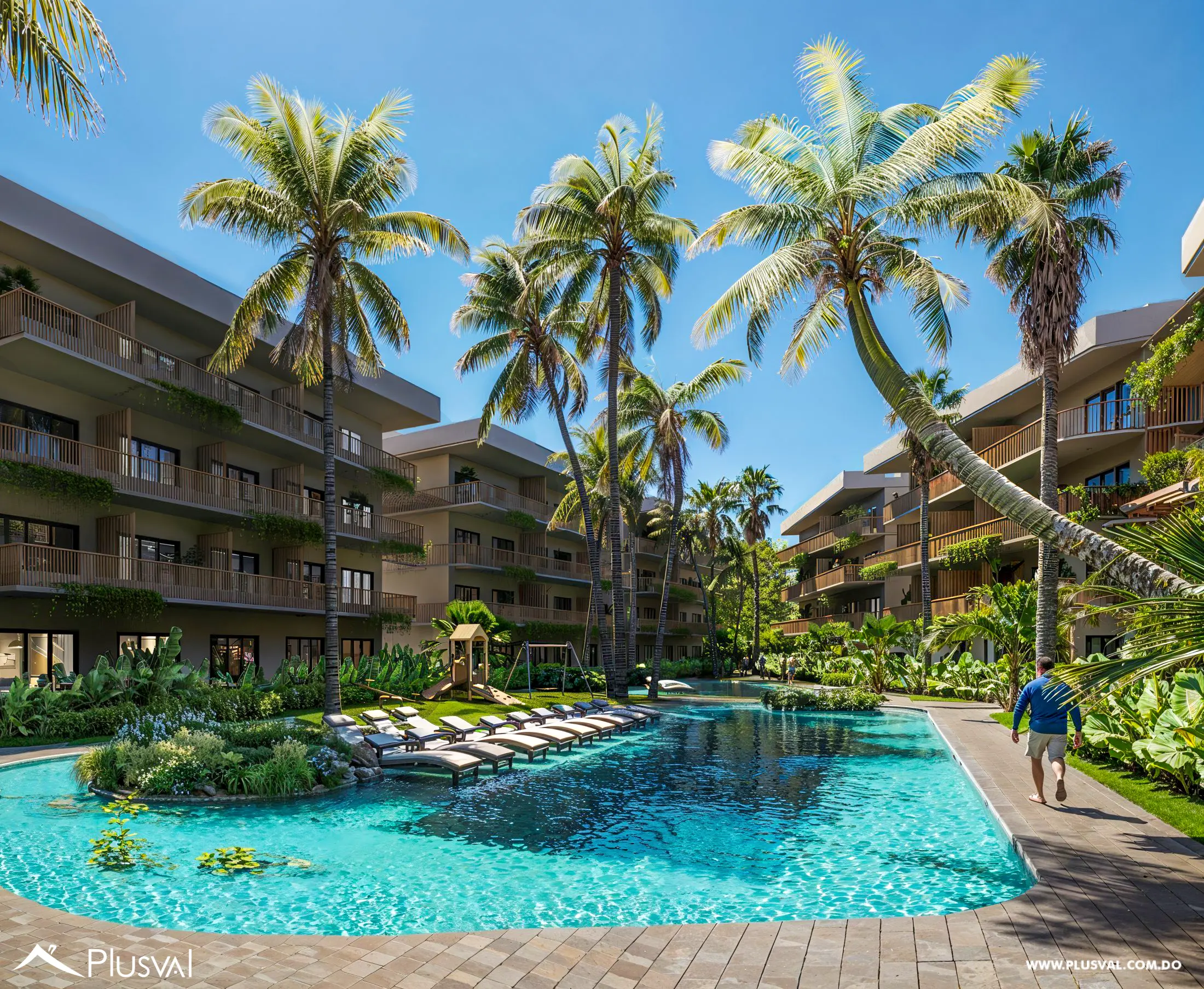 Apartamento de 1 habitacion en Eco Condo Hotel KAYA at Downtown 505769