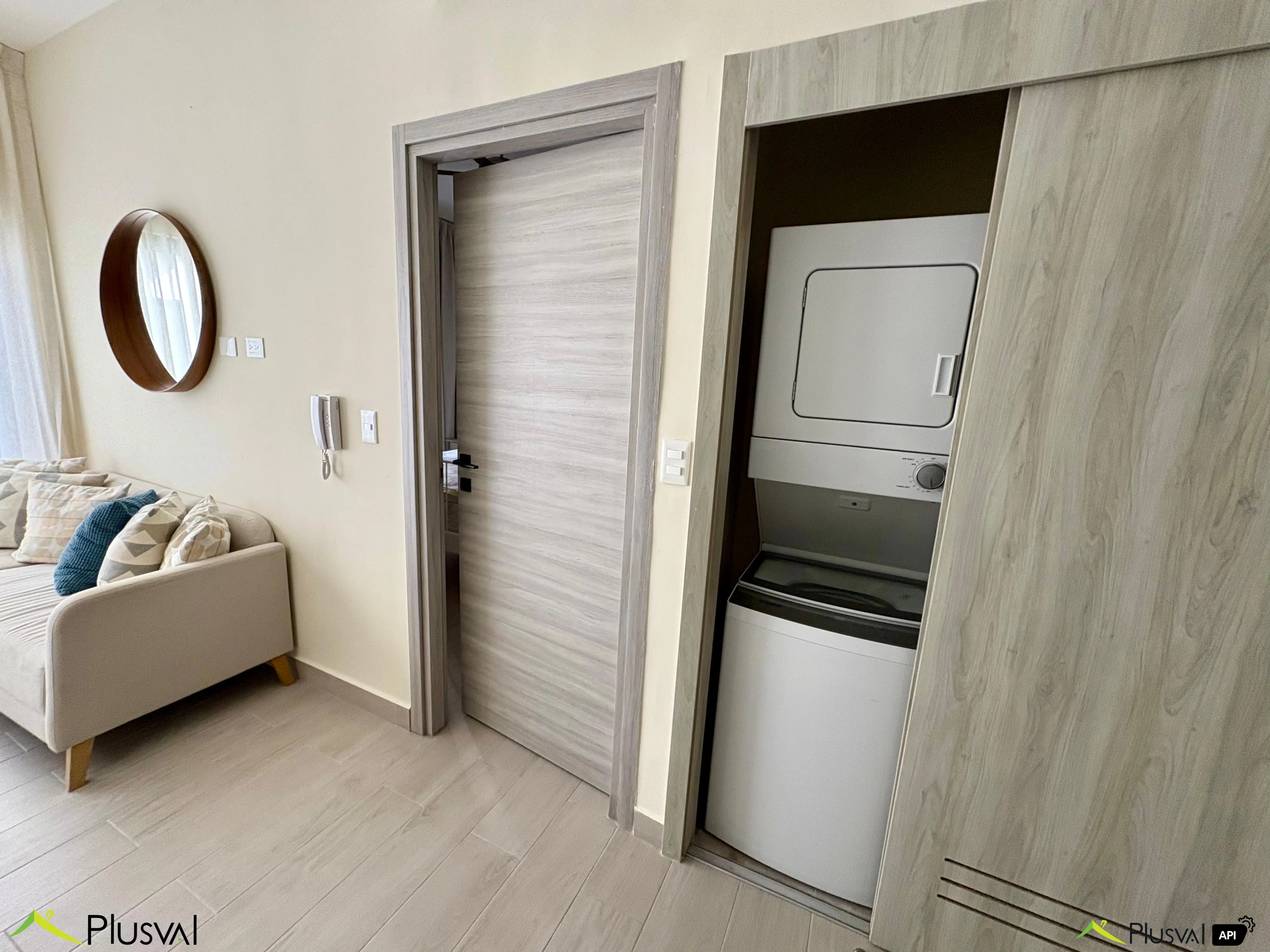 Apartamento amueblado de 1 habitación en Alquiler en Panorama Lake, Vista Cana 448079