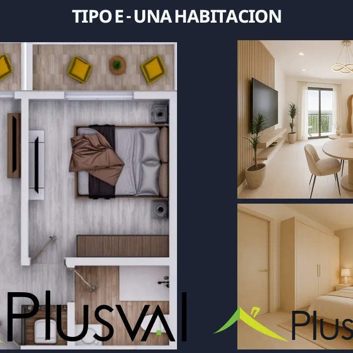 Apartamentos de 1 y 2 habitaciones con vista al campo de golf en La Romana 443520