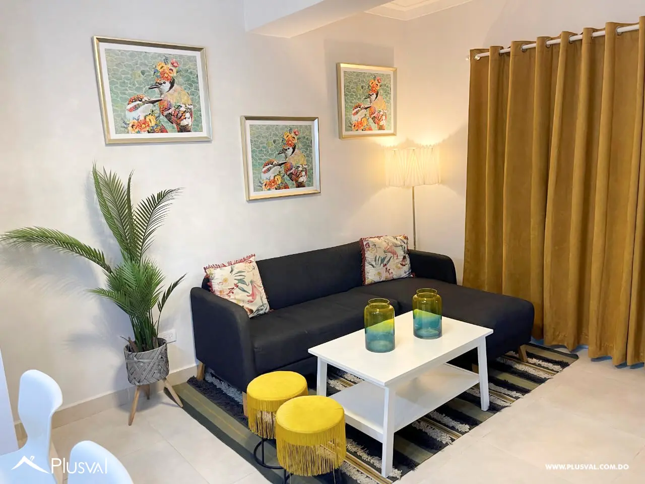 Apartamento Amueblado de 1 Hab en Alquiler 526033