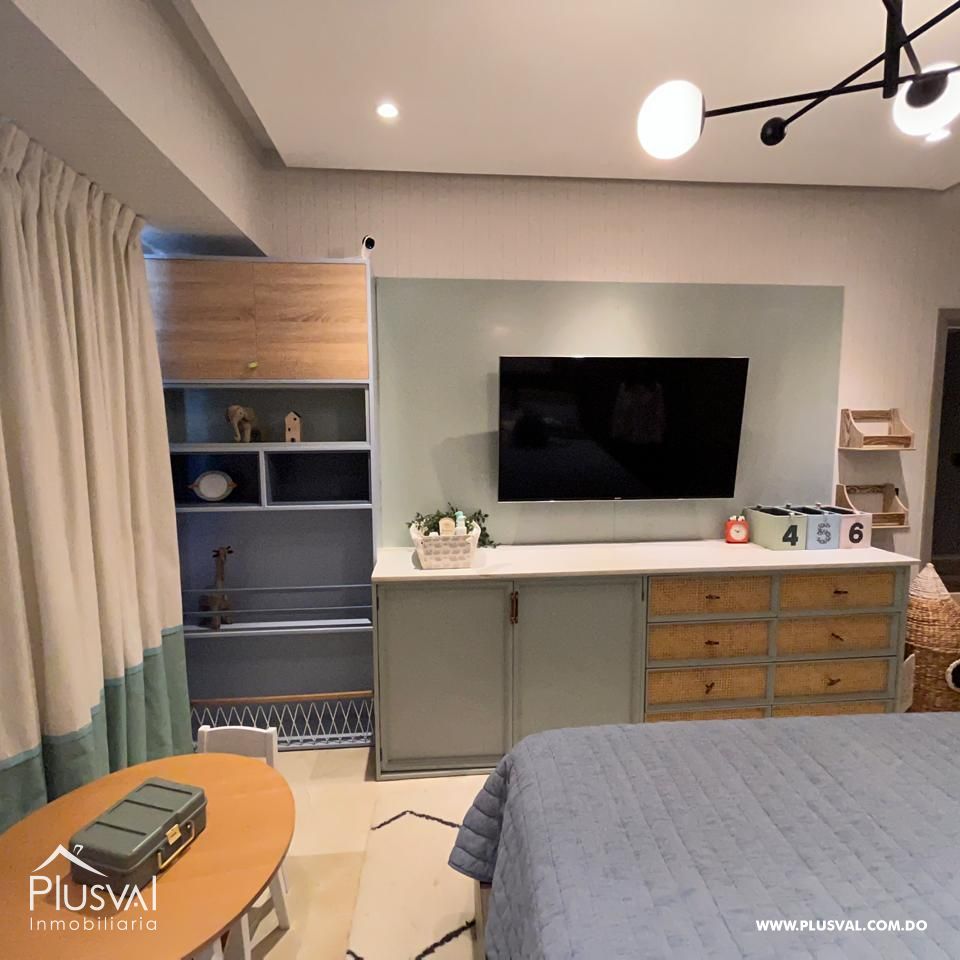 Apartamento amueblado en alquiler en el sector de Piantini 347434