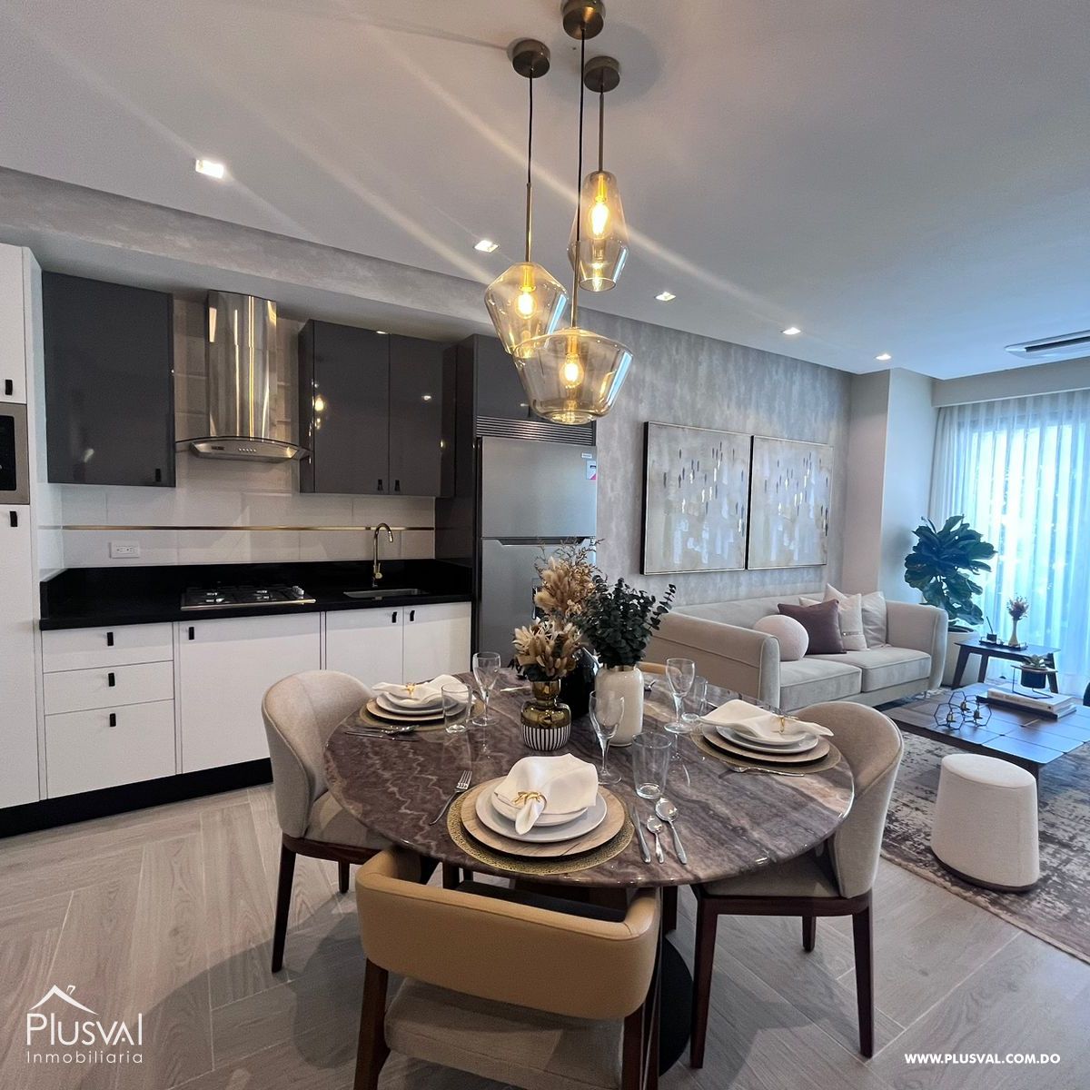 Se vende apartamento AMUEBLADO concepto Condo Hotel en Naco 307935