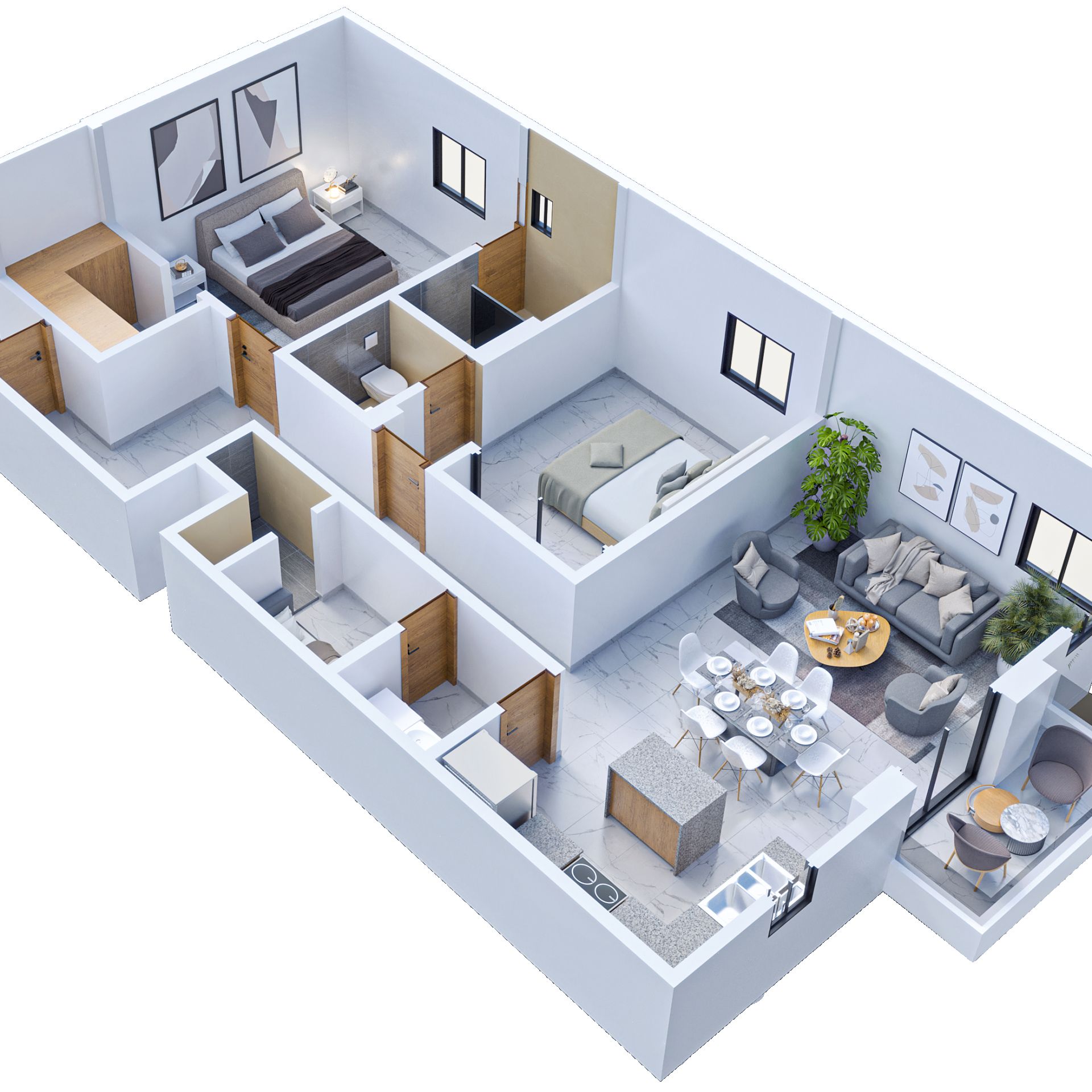 Proyecto de Apartamentos en Construcción, Villa Marina 316739