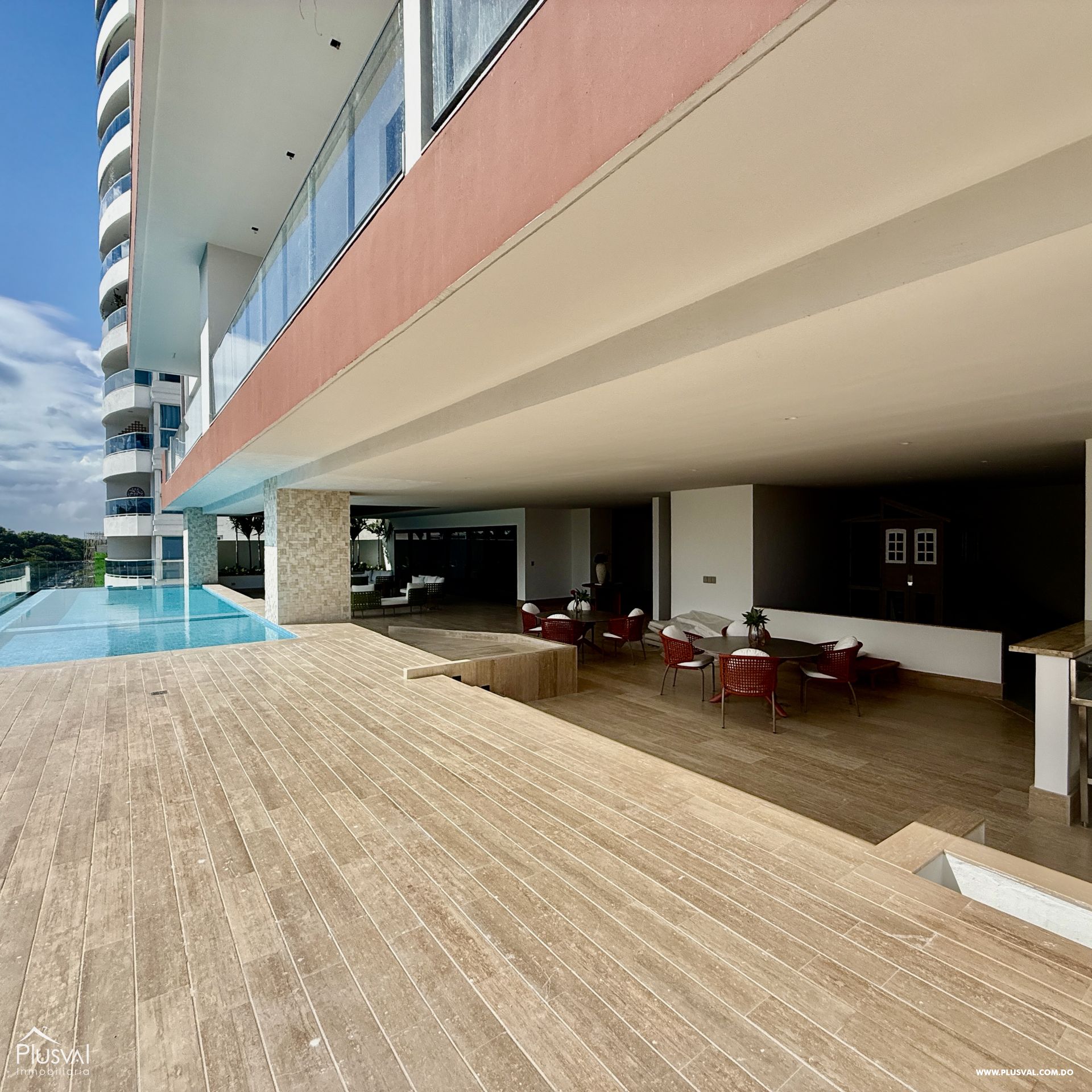 Torre en Anacaona con apartamentos en venta con vista al mar 408686