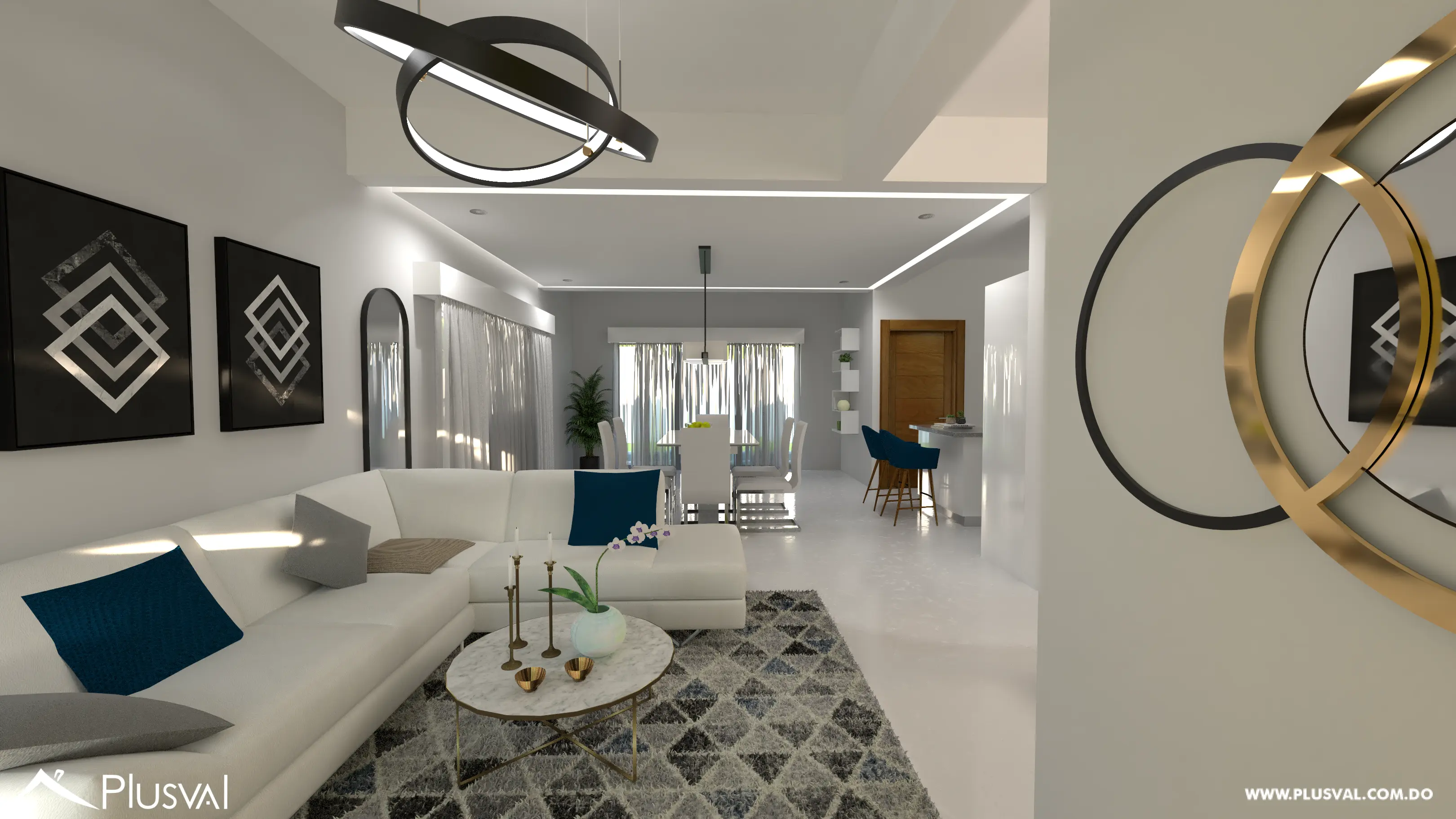 VILLA DE 3 HABITACIONES CON PATIO Y PISCINA EN EL DOWNTOWN PUNTA CANA. ACACIA 498572