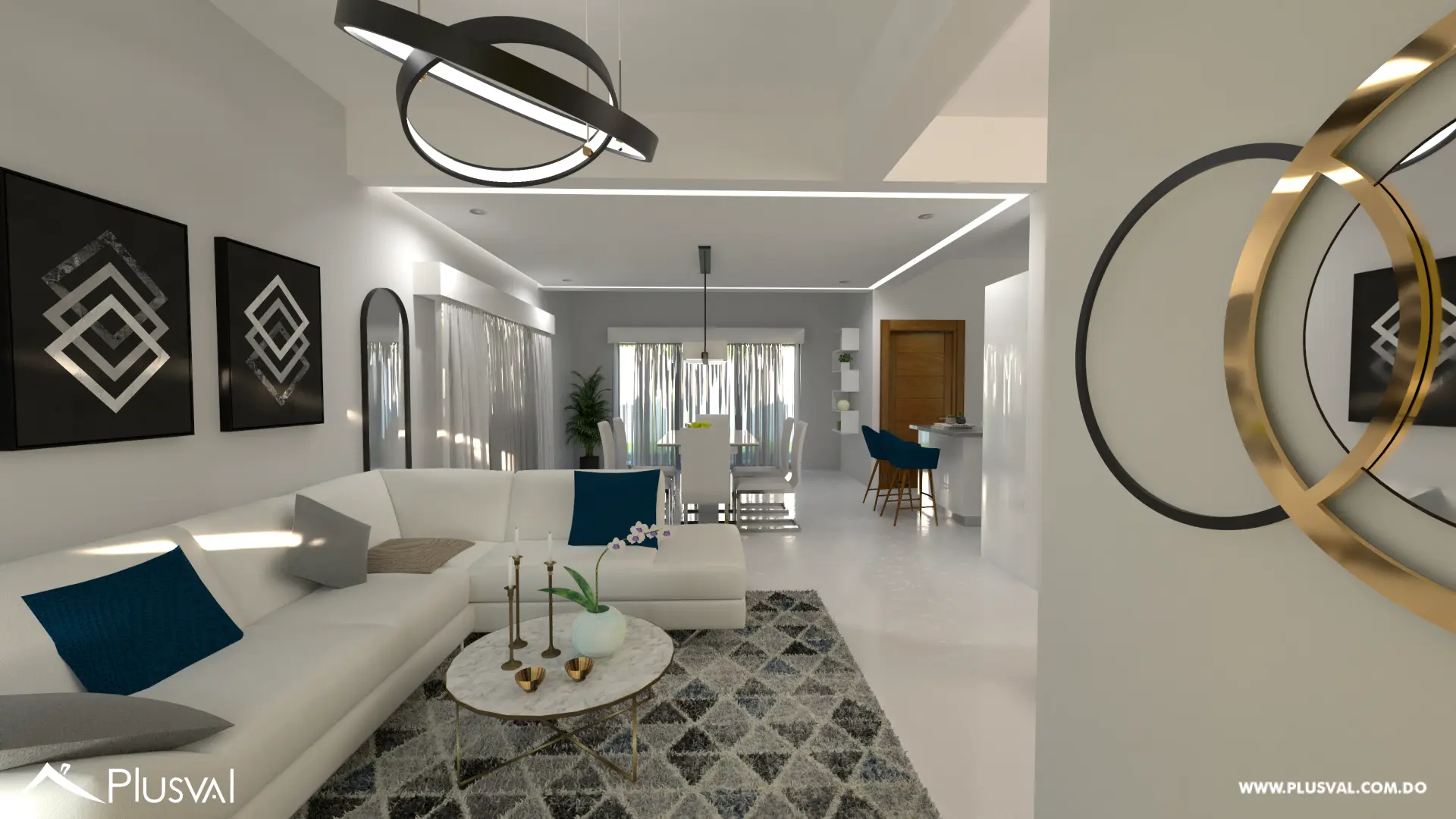 VILLA DE 3 HABITACIONES CON PATIO Y PISCINA EN EL DOWNTOWN PUNTA CANA. ACACIA 498572