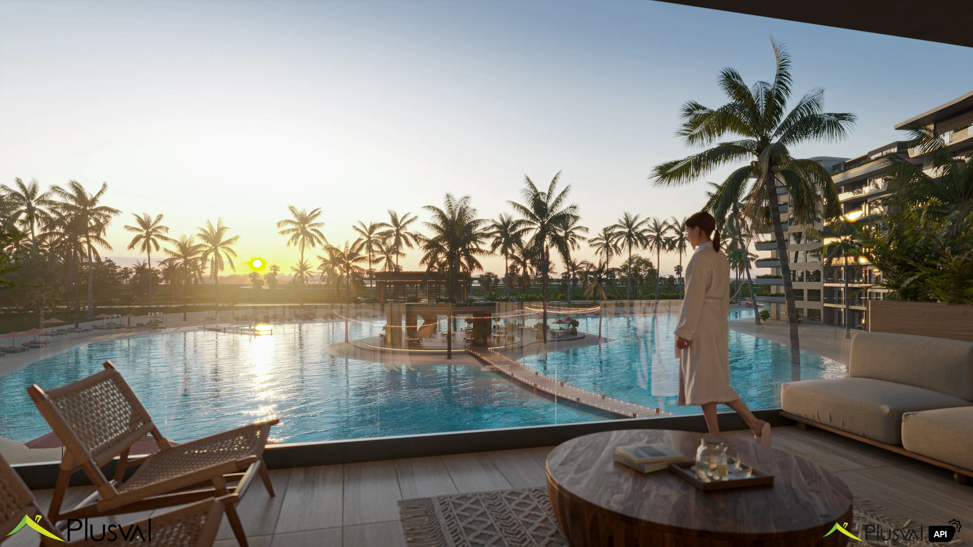 Exclusivo proyecto de apartamentos, villas y un apartahotel de lujo en Cap Cana Punta Cana con vista al mar, playa y golf 447074