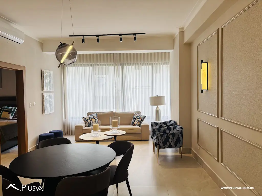 Moderno Apartamento en alquiler de 1 habitación + Estudio en Torre Exclusiva en Bella Vista –Vive con estilo en este elegante 1 habitación con estudio cerrado, balcón y áreas sociales con picuzzi, en 486805