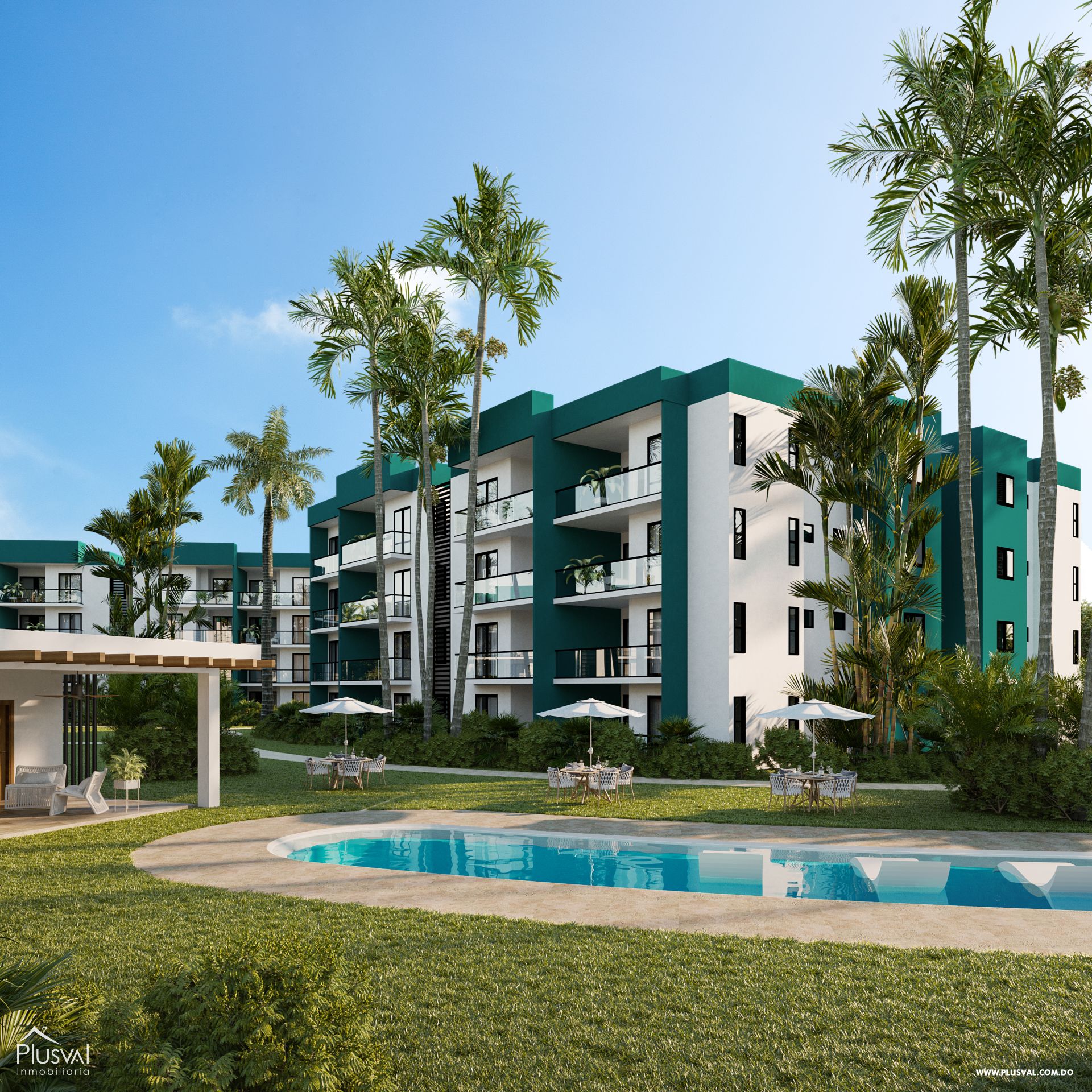 Apartamentos en Serena Village de 1 y 2 habitaciones ubicado en Punta Cana 435902