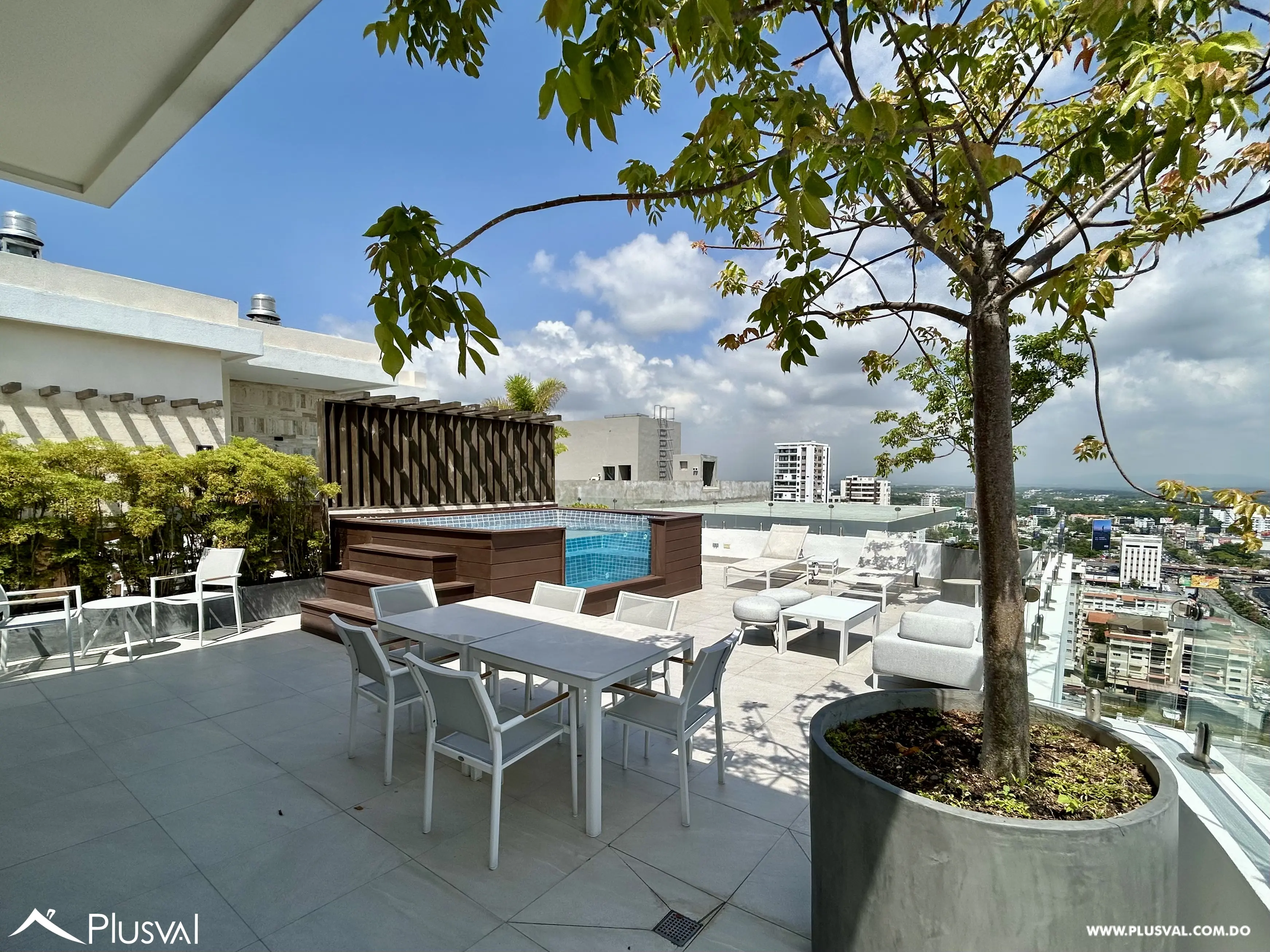 Apartamento amueblado 1 hab+estudio en alquiler,  Piantini 460640