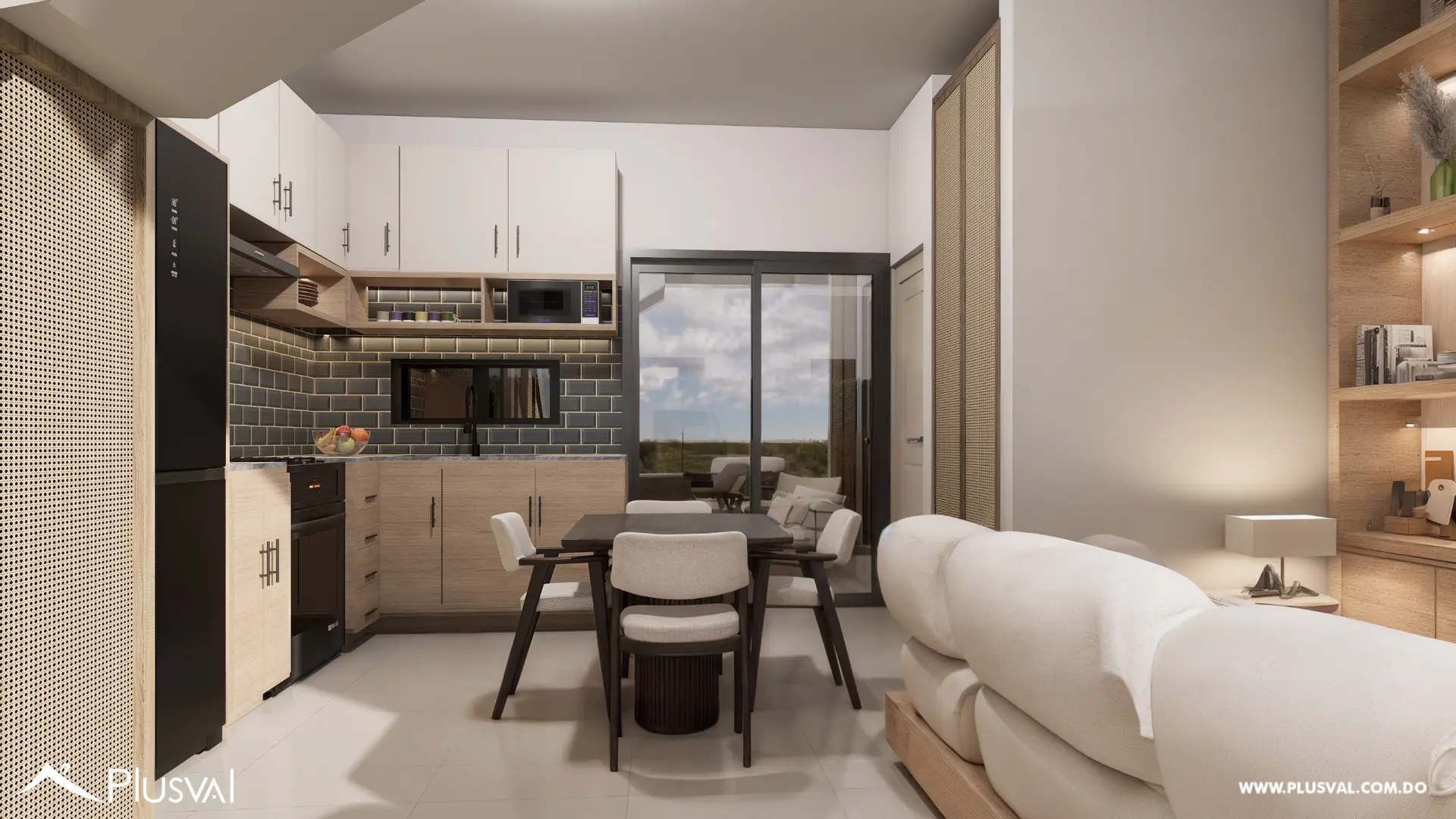 Townhouse de 2 habitaciones en Punta Cana: confort y buena ubicacion. 488401