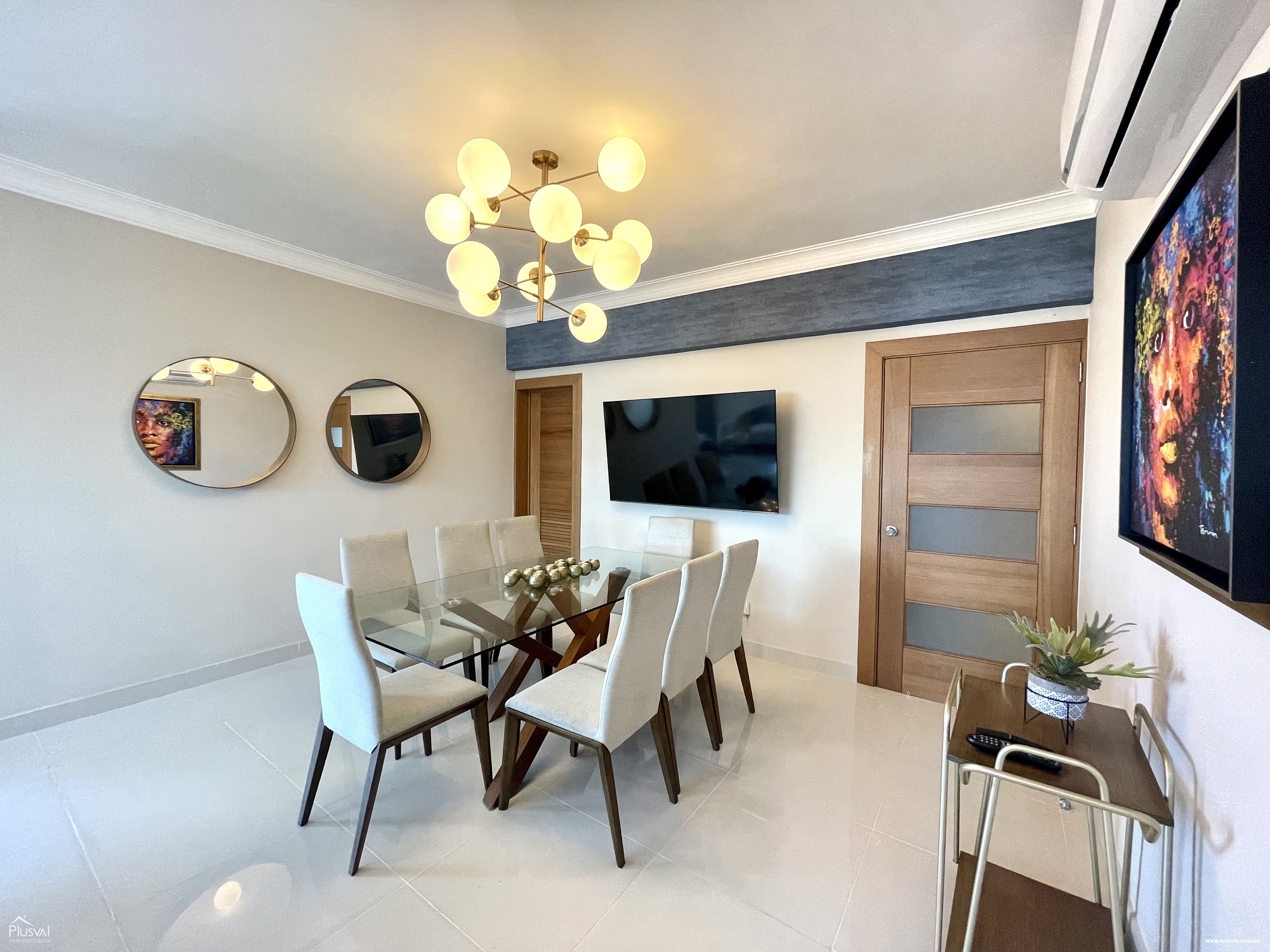 Apartamento amueblado en alquiler, Evaristo Morales 500244