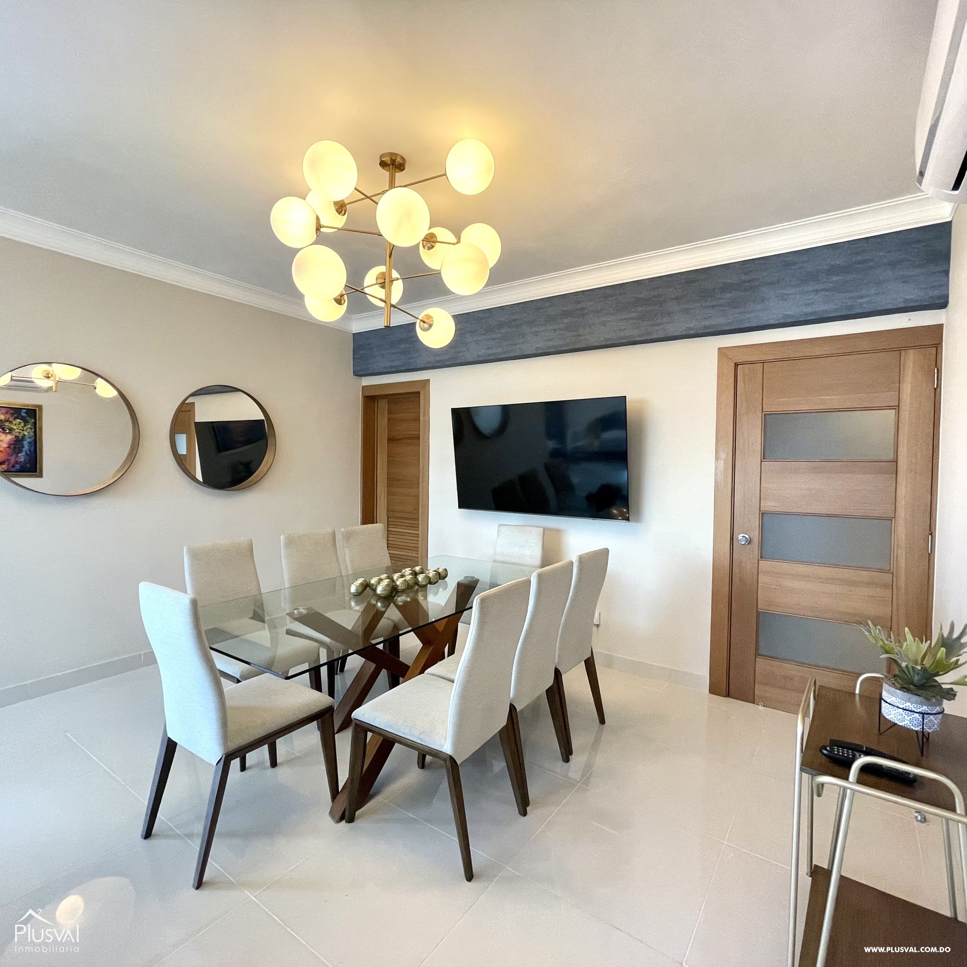 Apartamento amueblado en alquiler, Evaristo Morales 500244