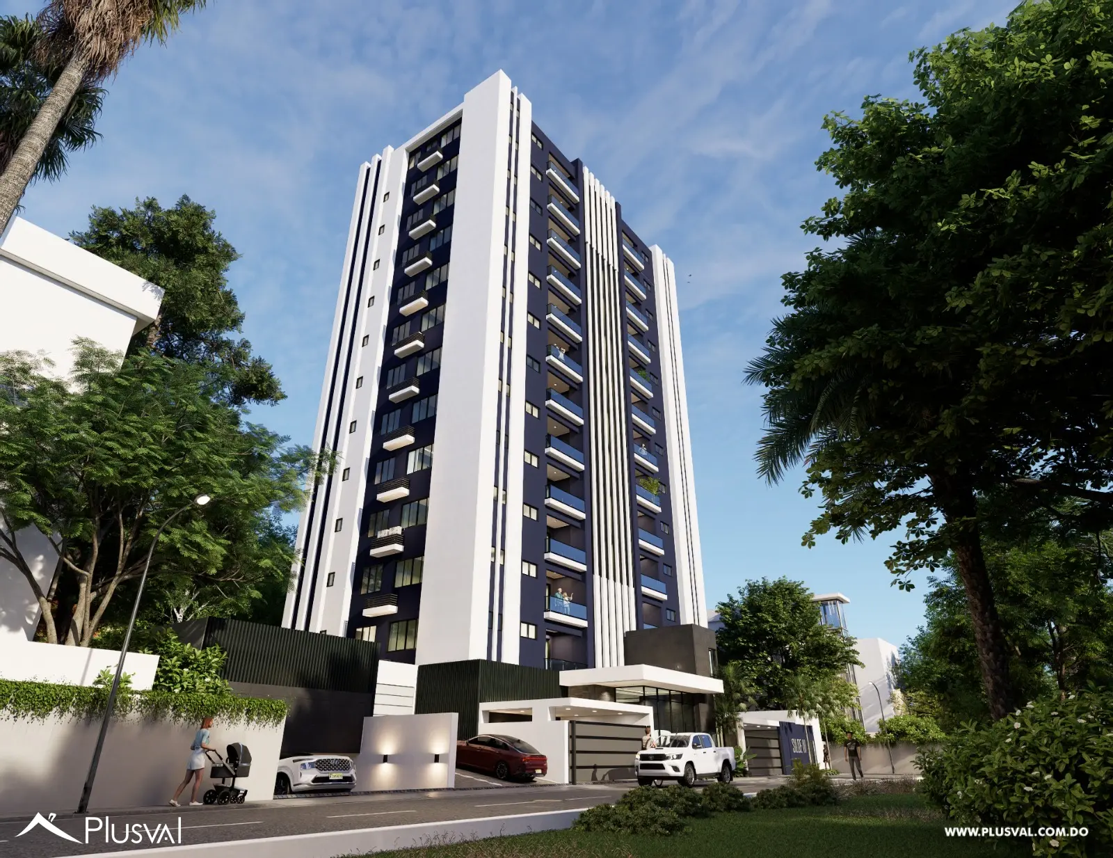 Amplio apartamento de 3 habitaciones ubicado en Villa Maria, Santiago. 532660
