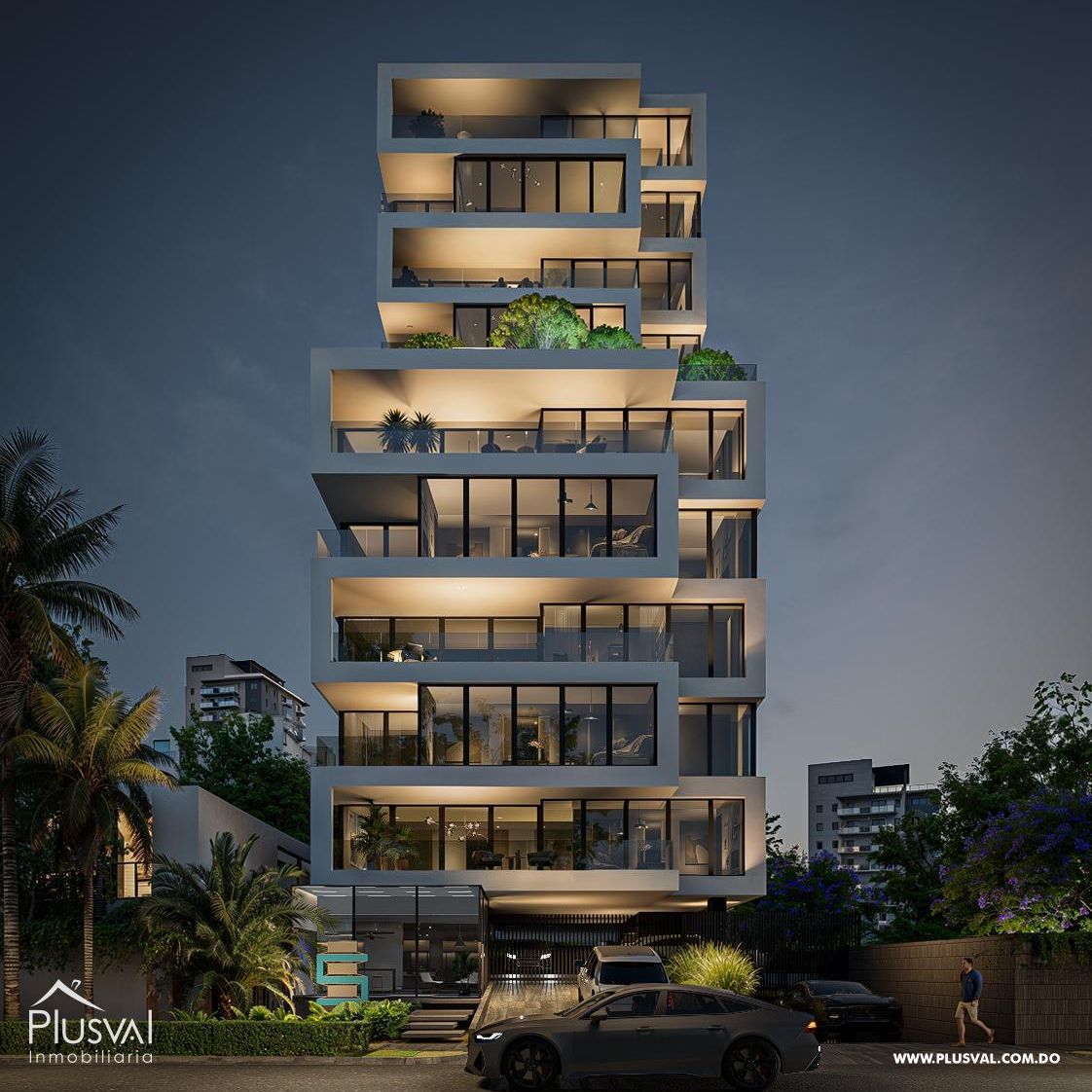Moderno proyecto residencial de diseño minimalista. 451506
