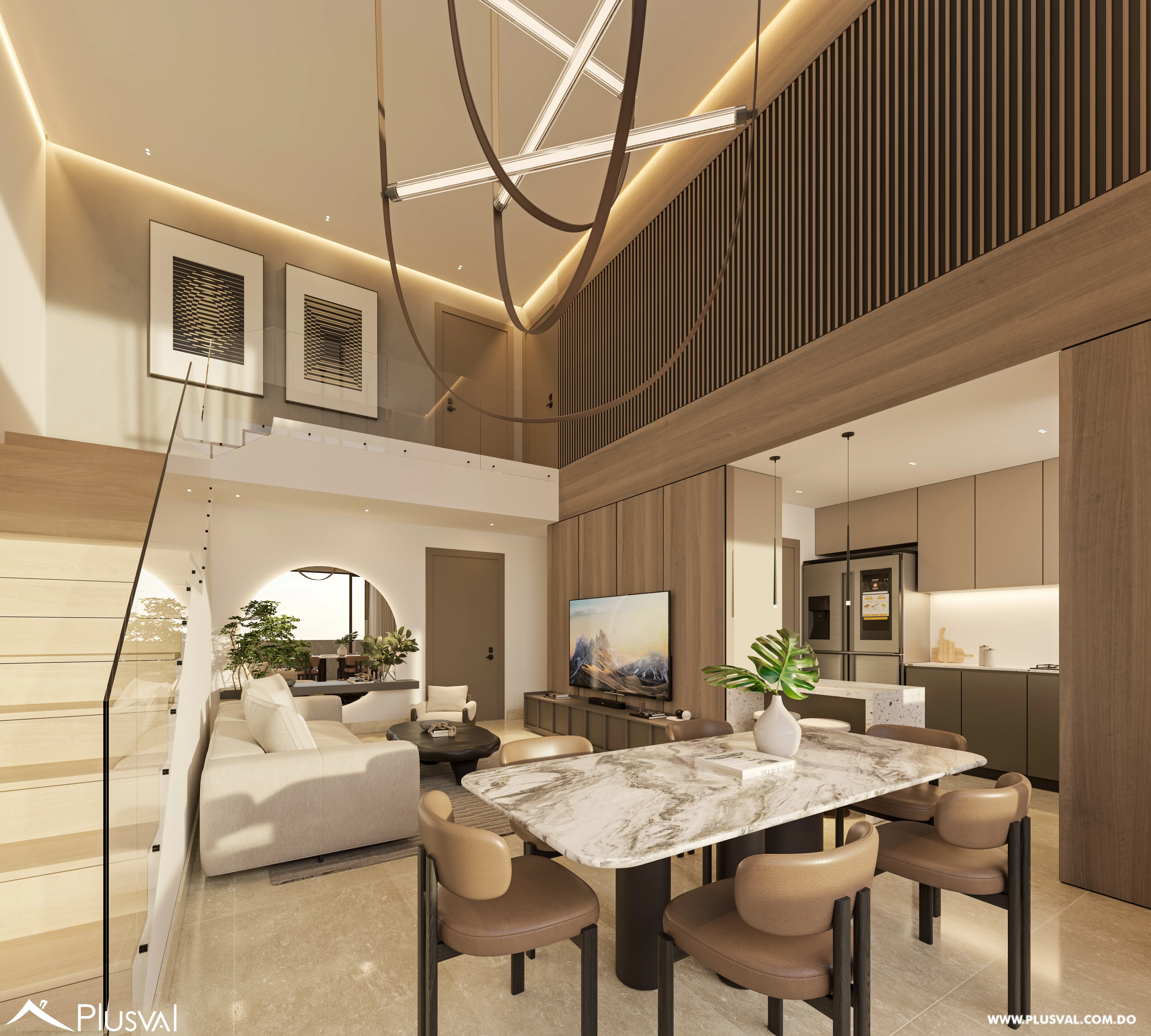 Proyecto de apartamentos de lujo en venta con diseño moderno y excelentes amenidades 481529