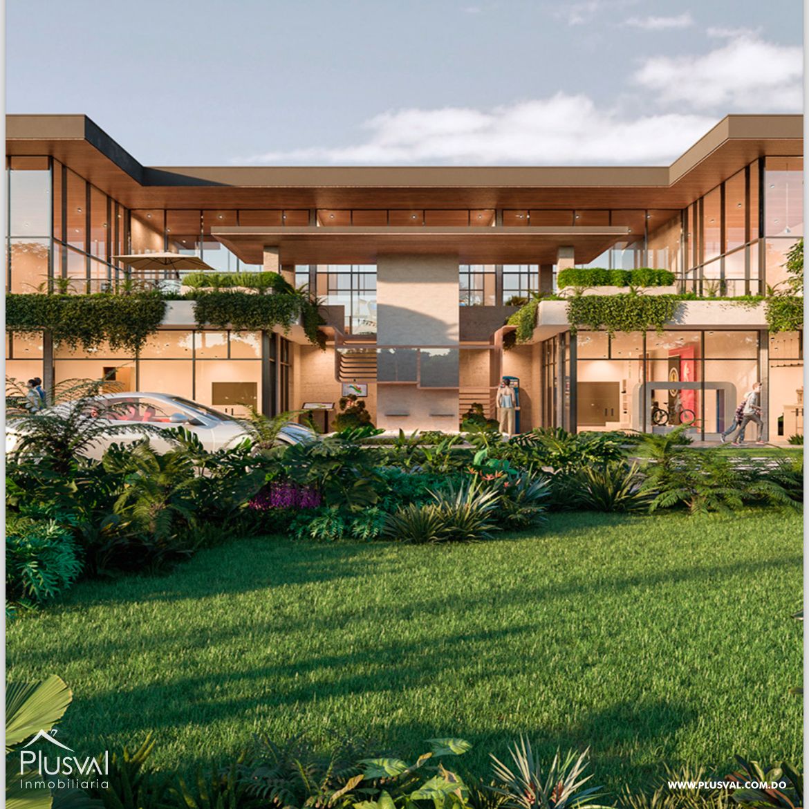Venta de Oficinas en Downtown Punta Cana de doble altura y terraza 409975