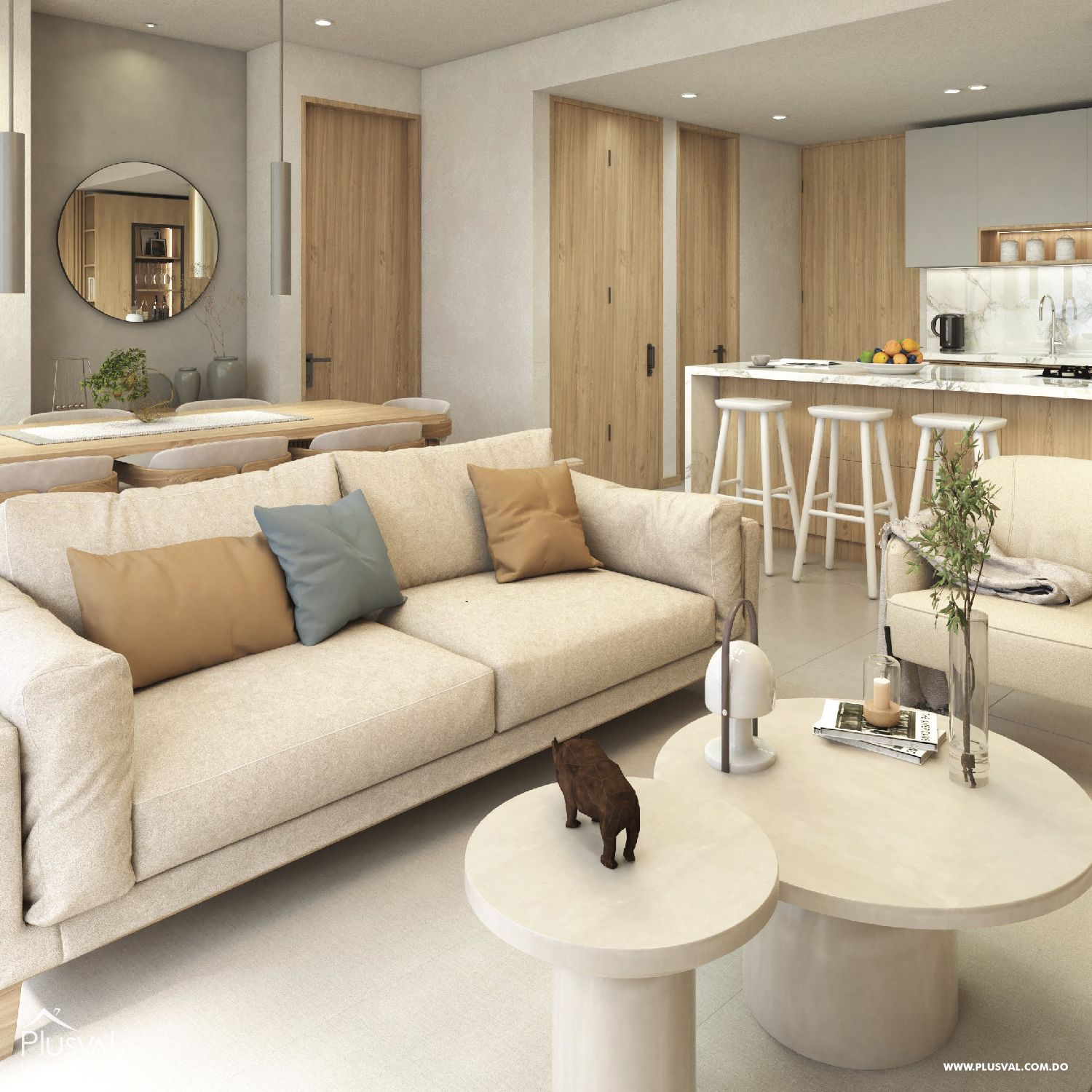 Apartamentos en Venta en Bávaro con vista a Campo de Golf 365783