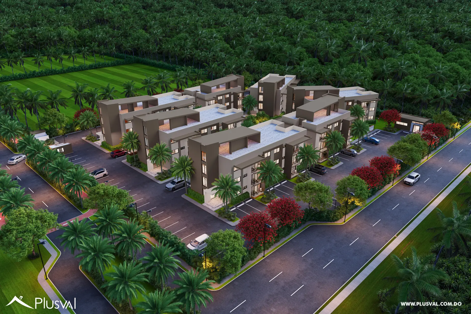 Apartamento de 2 Habitaciones en Zona Residencial de Bavaro PuntaCana. Ever Graden Life PC 536255