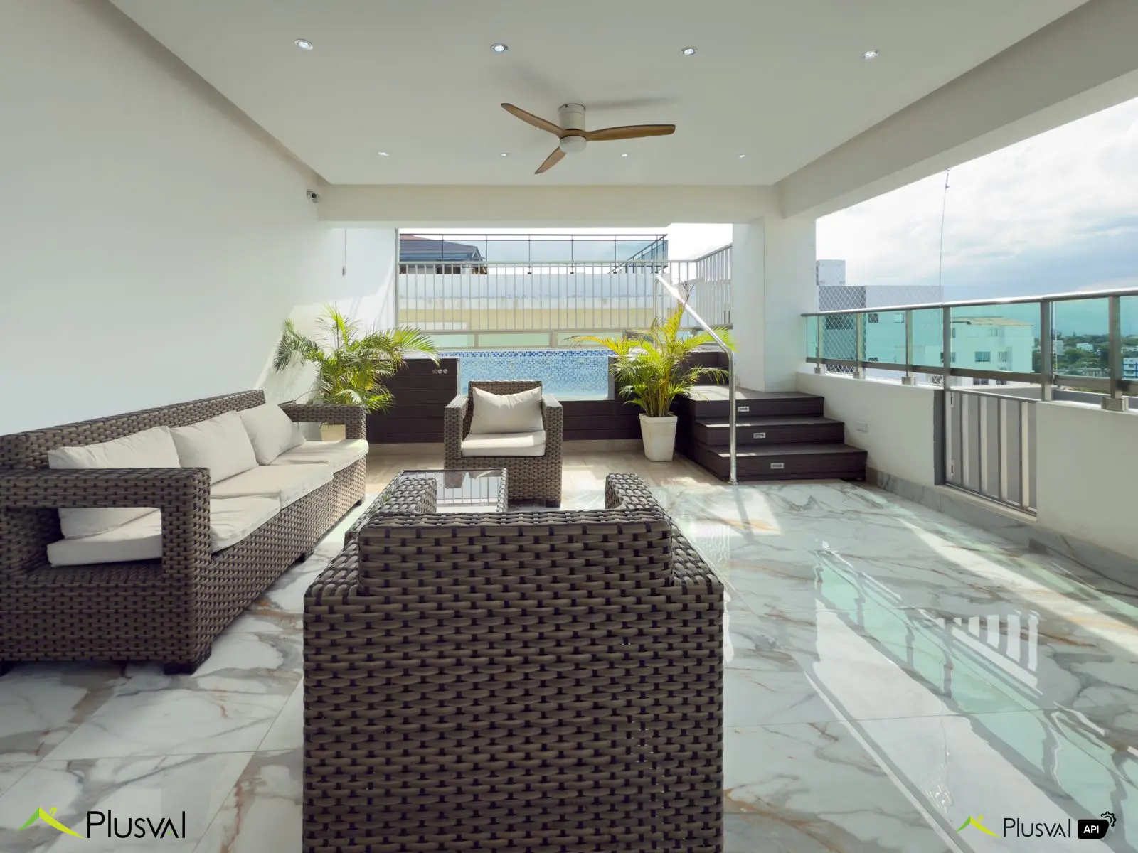 Penthouse en venta en Renacimiento Amueblado o con Linea Blanca 445724