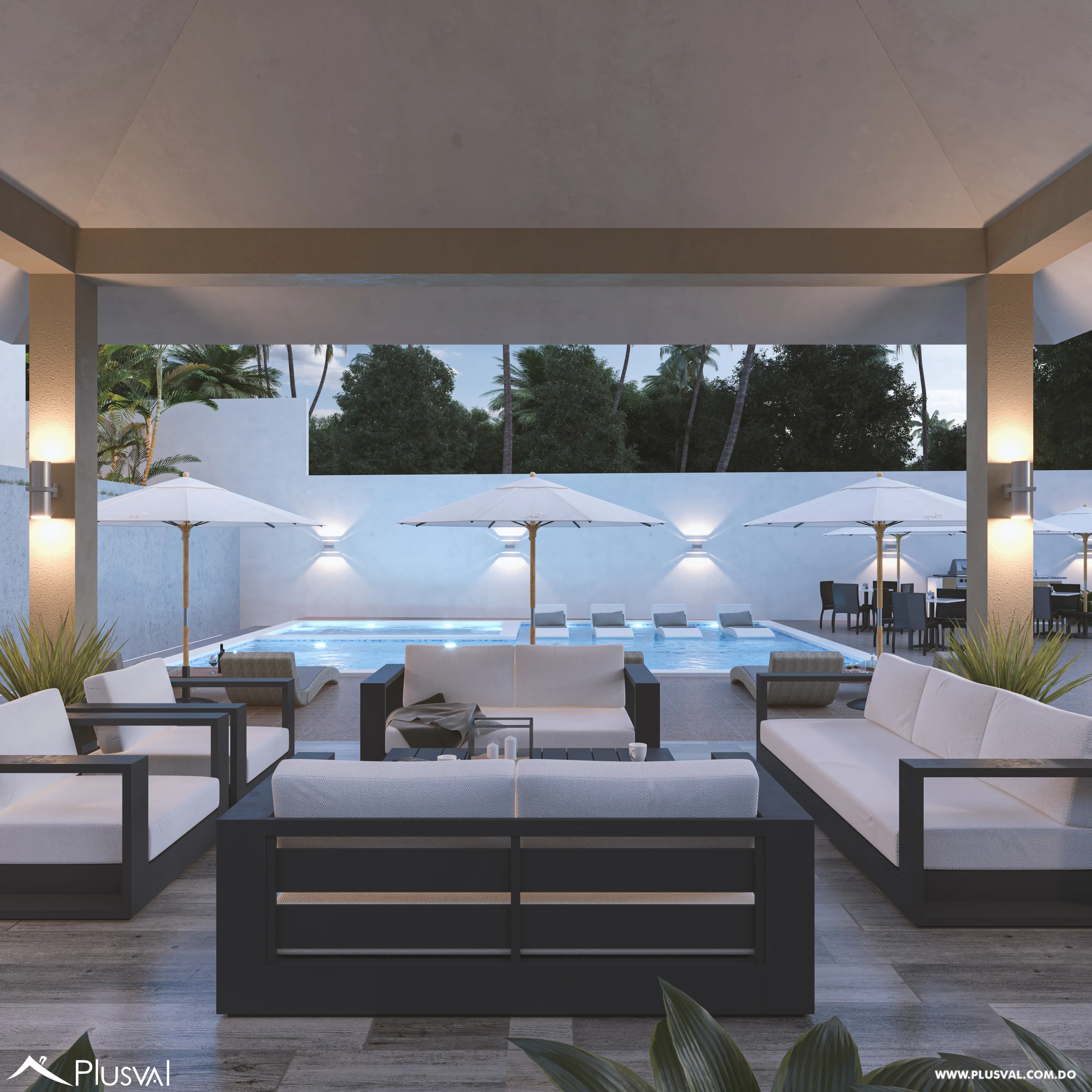 Apartamentos Modernos con Terraza y Patio en Santo Domingo Oeste 478976