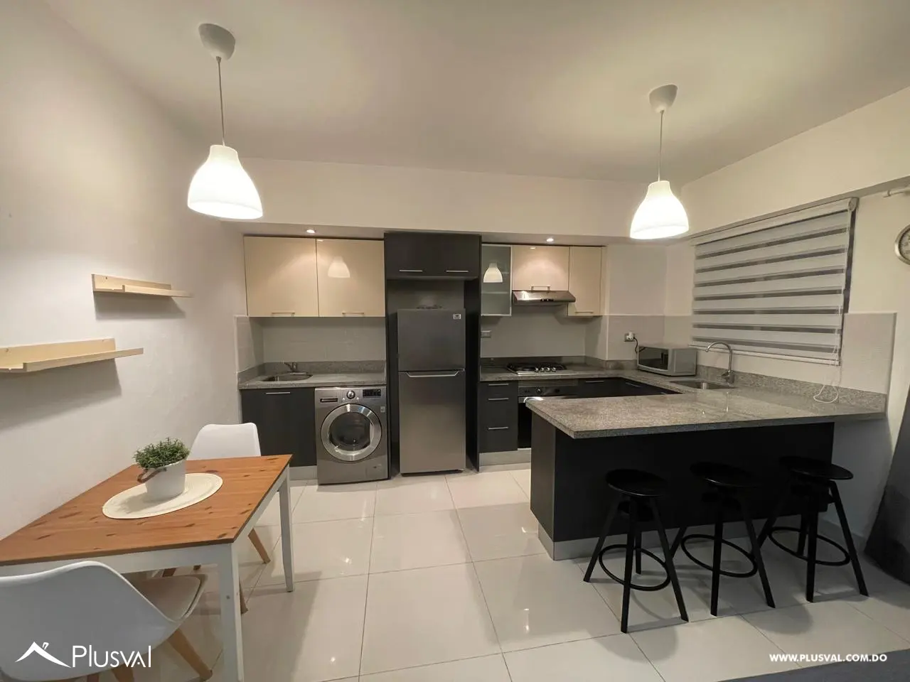 Apartamento amueblado en alquiler en Gazcue 471366