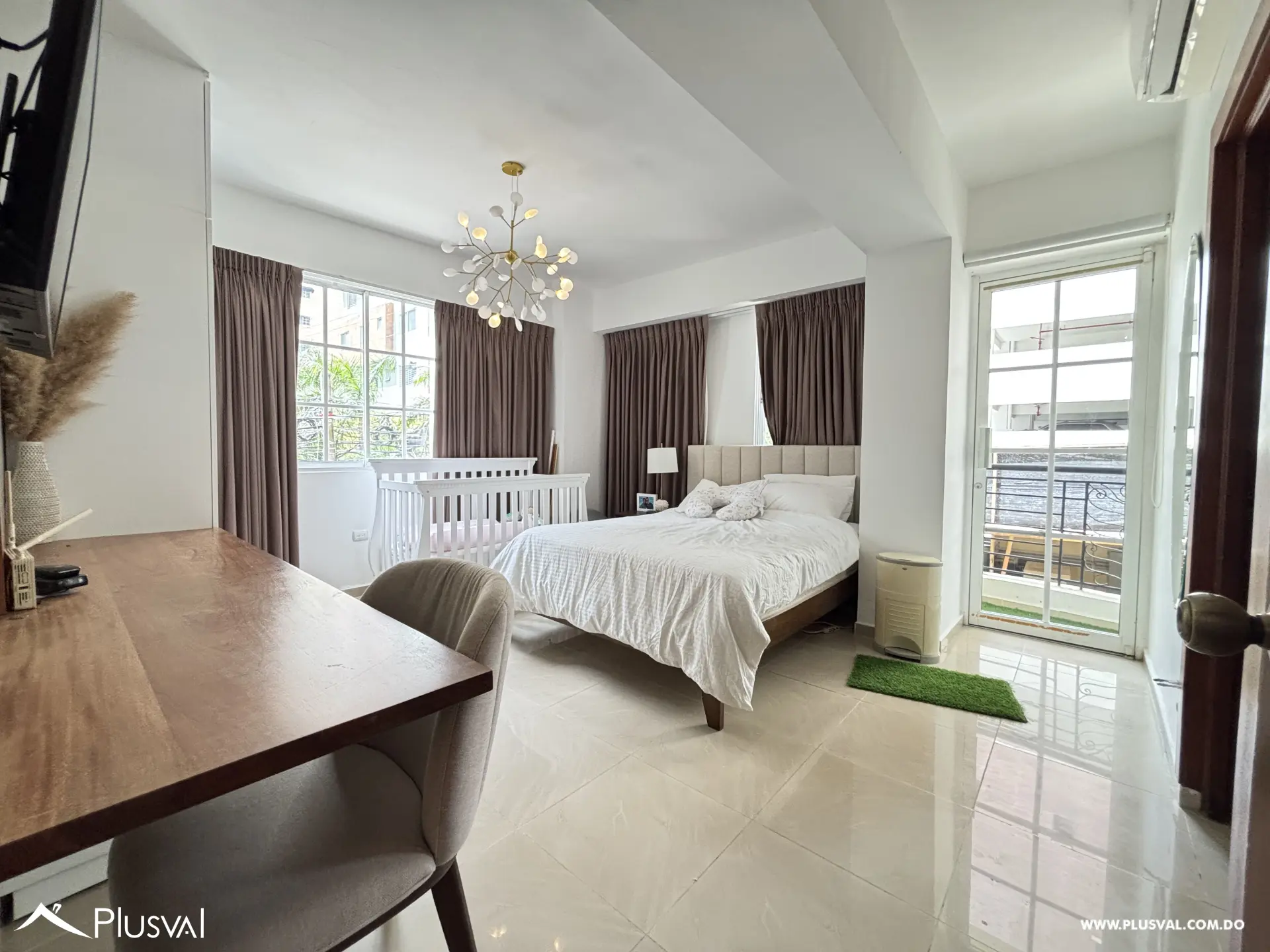 Apartamento en alquiler amueblado en Piantini 517997
