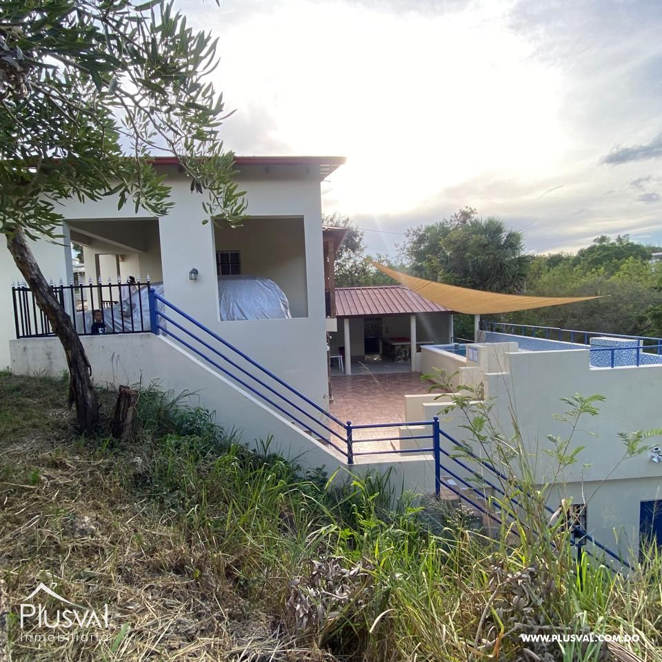 Venta Hermosa Villa Campo Verde, San José de las Matas con acceso al río. 409004