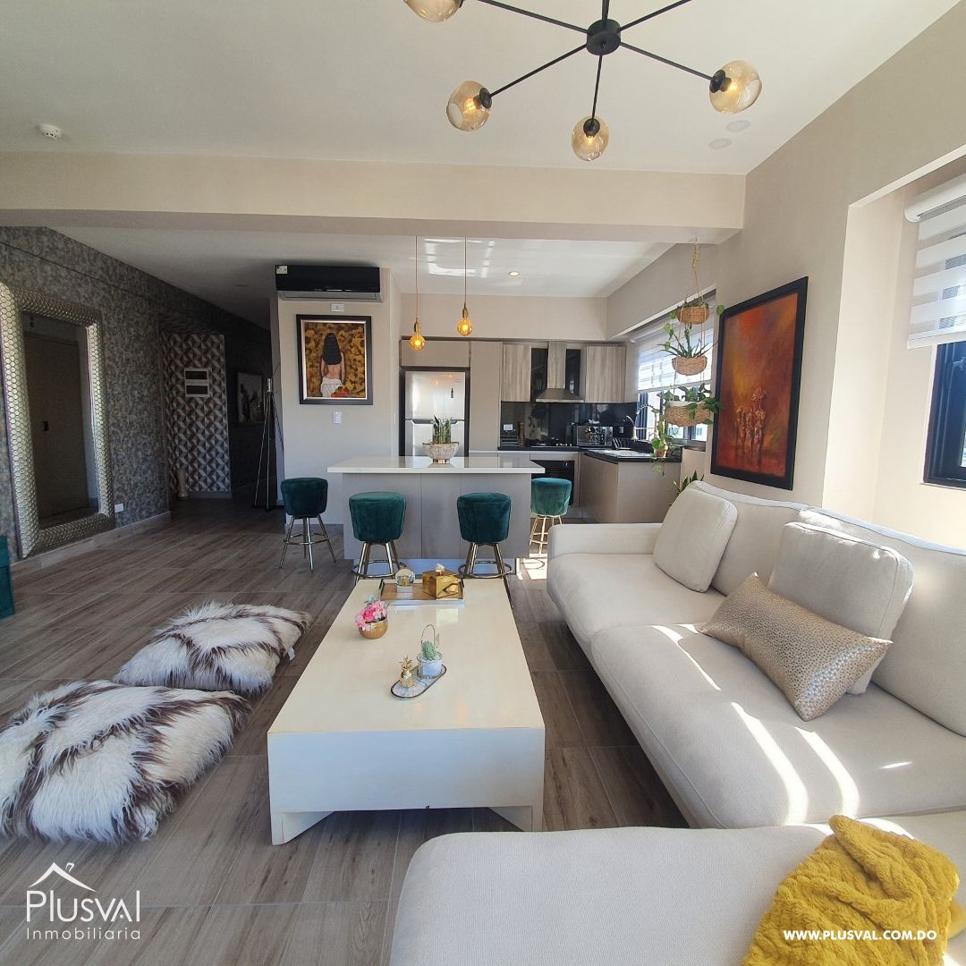 Apartamento en alquiler amueblado en Piantini 210138