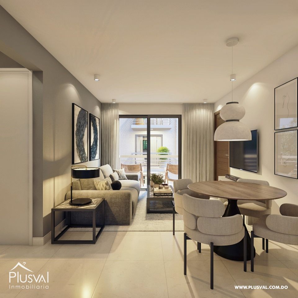 Apartamentos en venta en Pueblo Bávaro con patio 413924