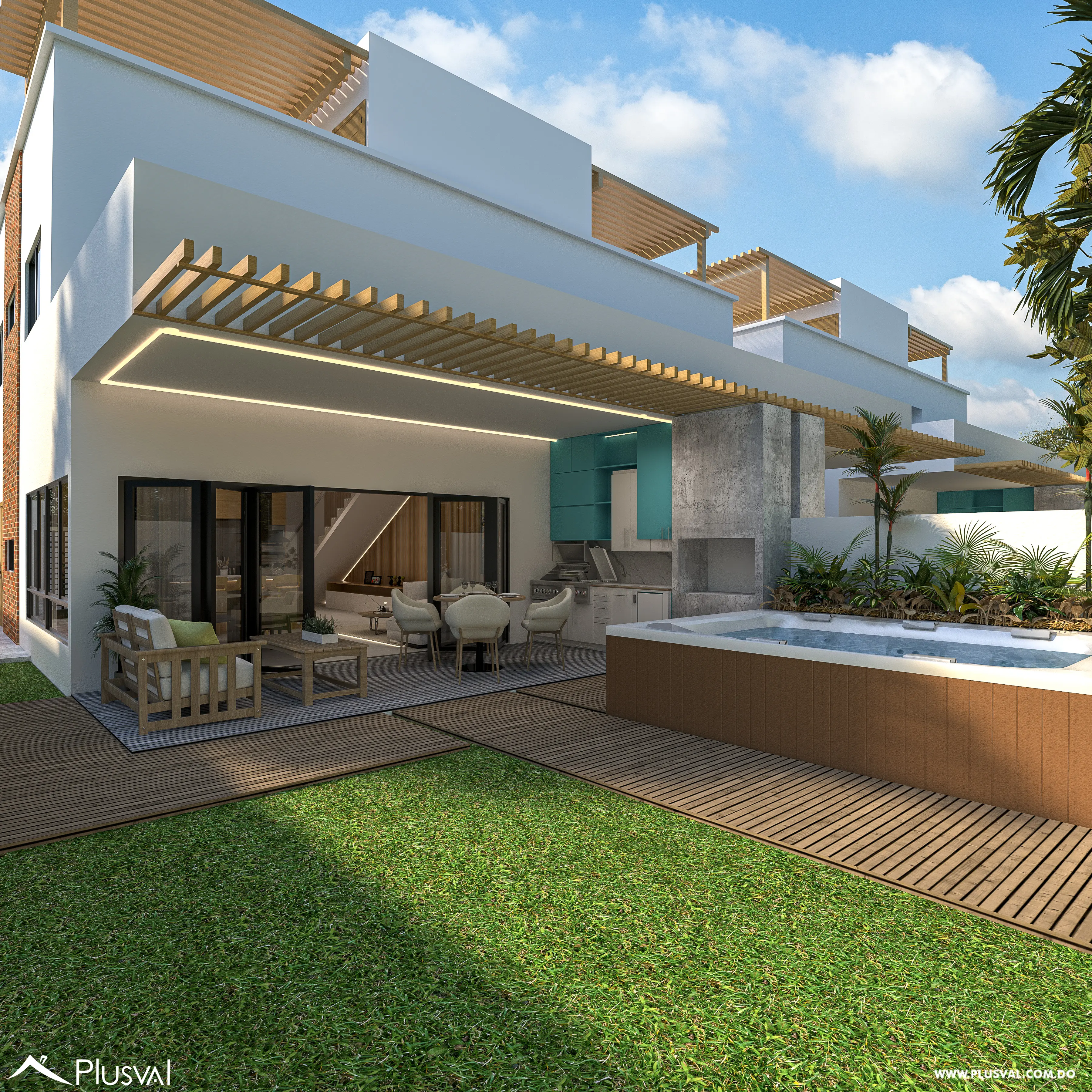 Proyecto Exclusivo de 7 Casas con Patio en Cuesta Brava 501366