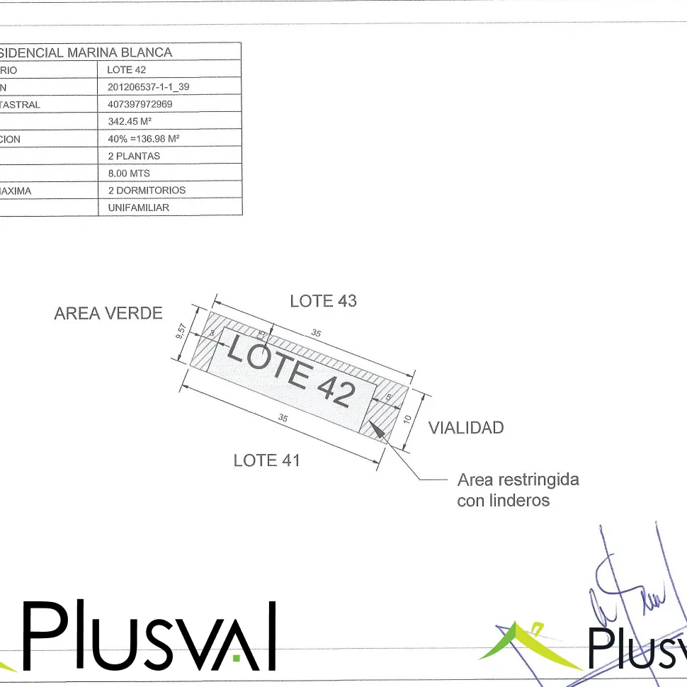 Venta de 2 Solares juntos en Playa Nueva Romana - Marina Blanca 443471