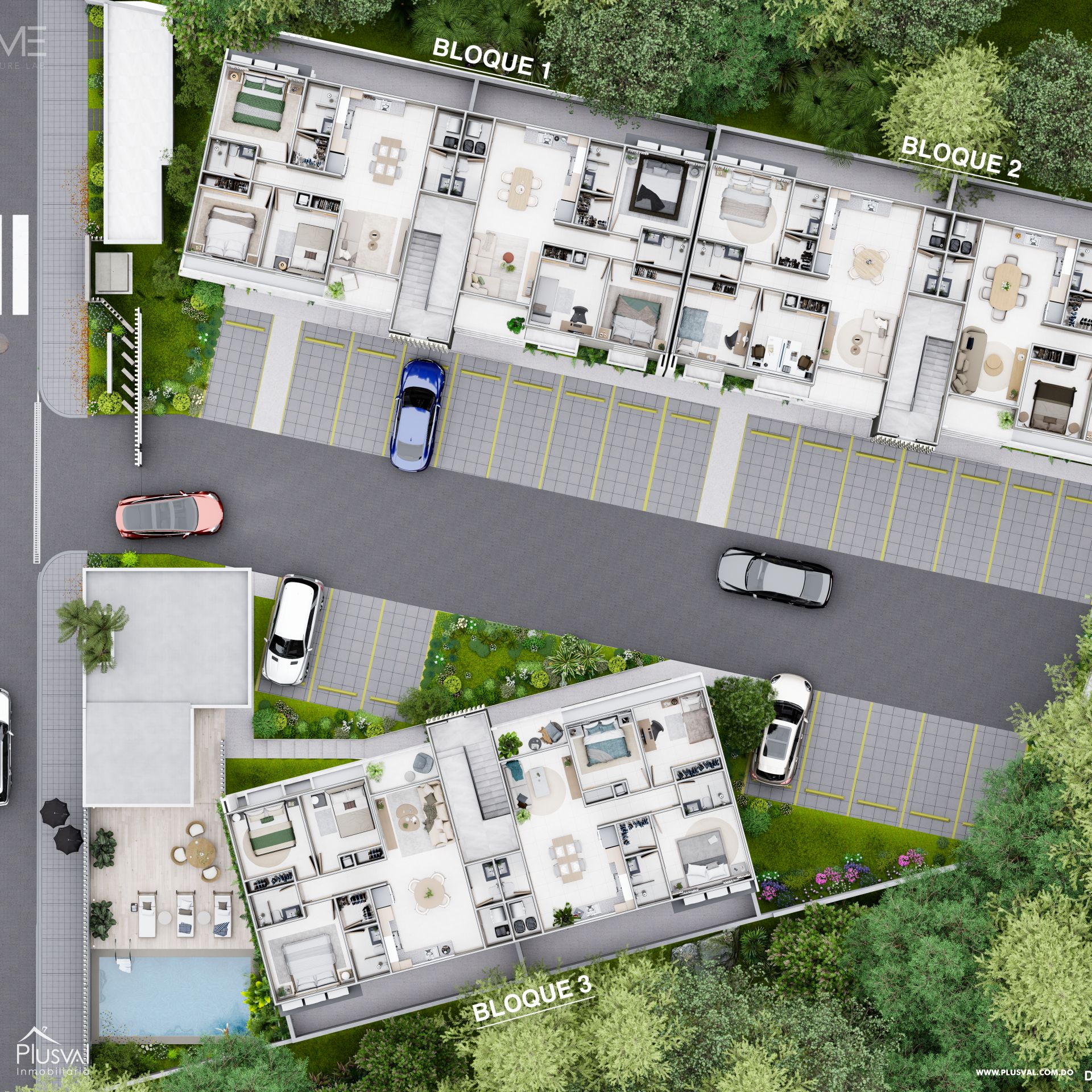Apartamento en Venta de 3 habitaciones 289709