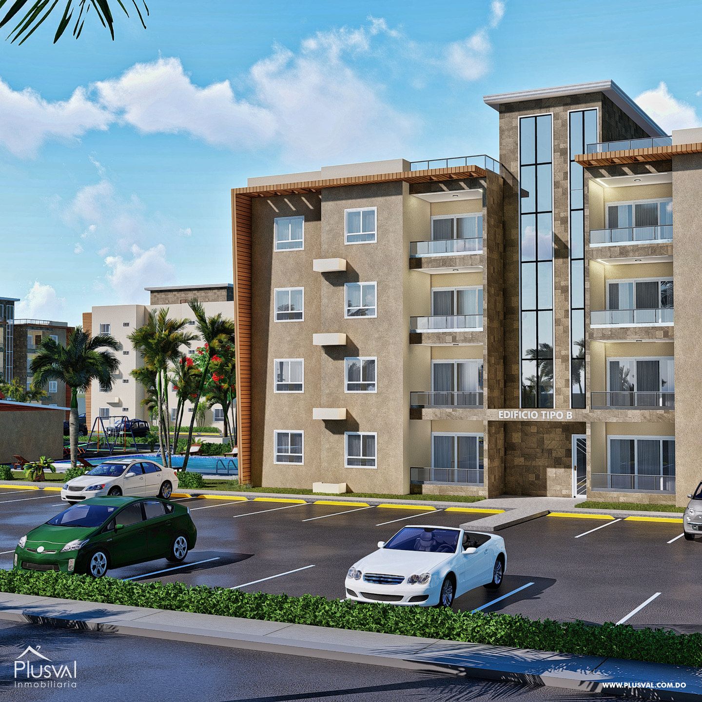 BOCA CHICA RESIDENCE: Proyecto de apartamentos en Boca Chica 486182