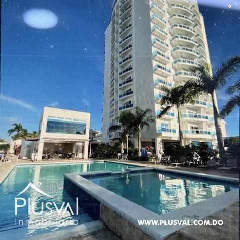 Alquilo hermoso apartamento en 2da linea de playa totalmente amueblado 407842