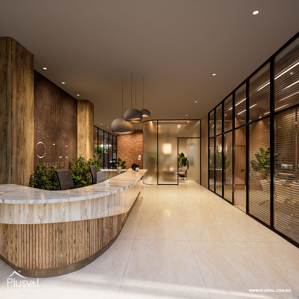 Moderna torre residencial en sector exclusivo en Santiago. 430993