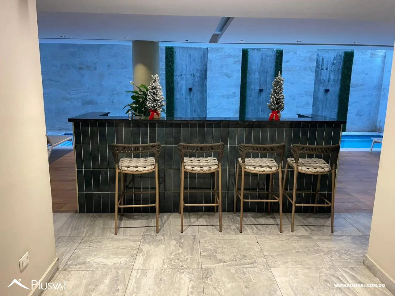Excelente apartamento en venta en piso alto en Naco 467896