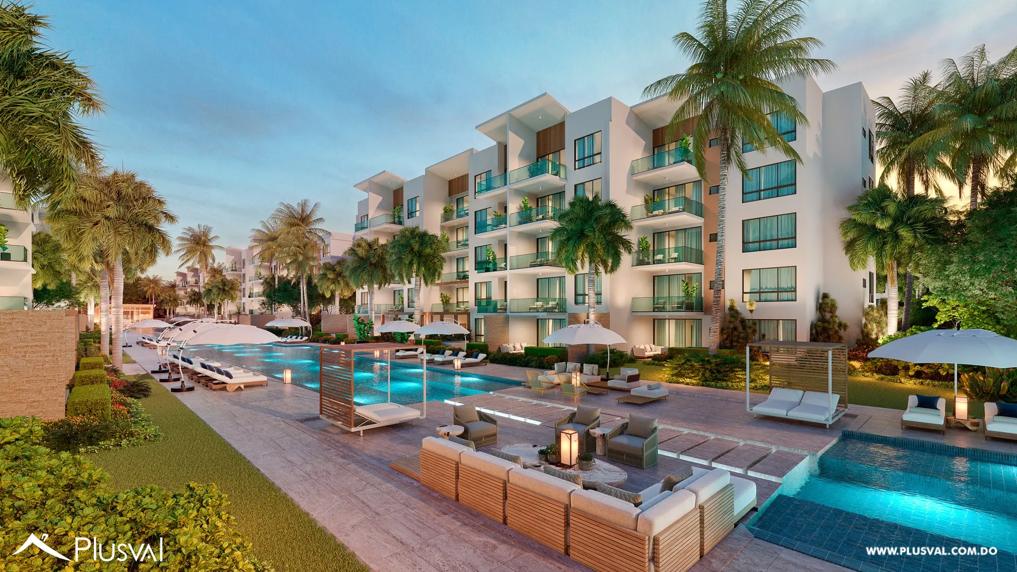 Proyecto de apartamentos de 3 habitaciones en Punta Cana 465886