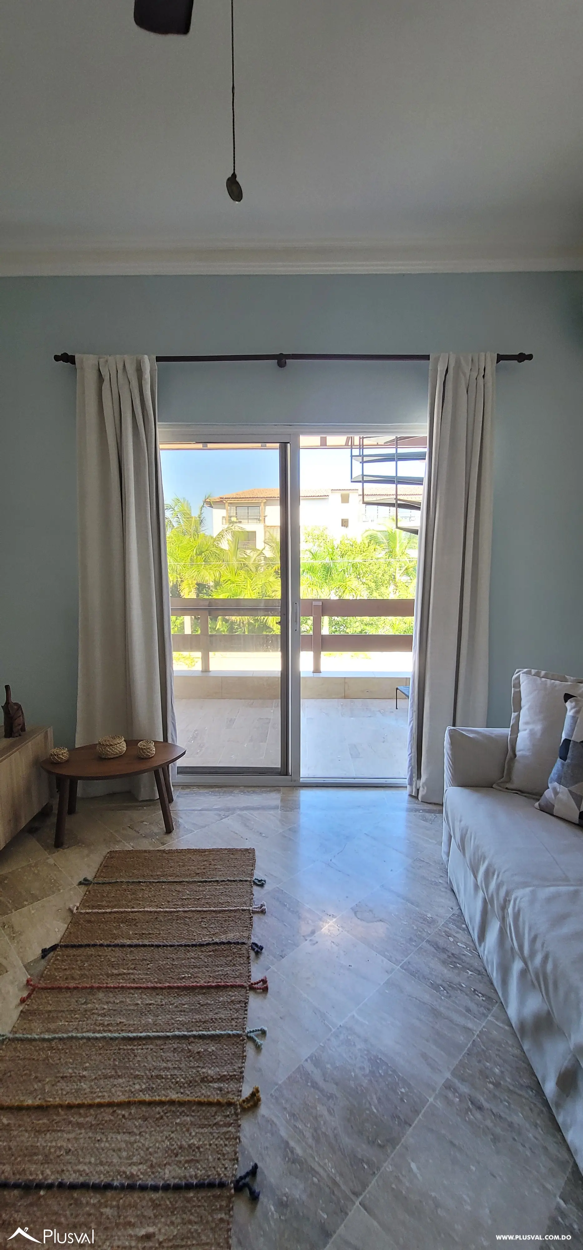 AMPLIO APARTAMENTO EN VENTA EN RESIDENCIAL CERRADO, CON PISCINA Y CON VISTA Y ACCESO DIRECTO A PLAYA BIBIJAGUA, 484343