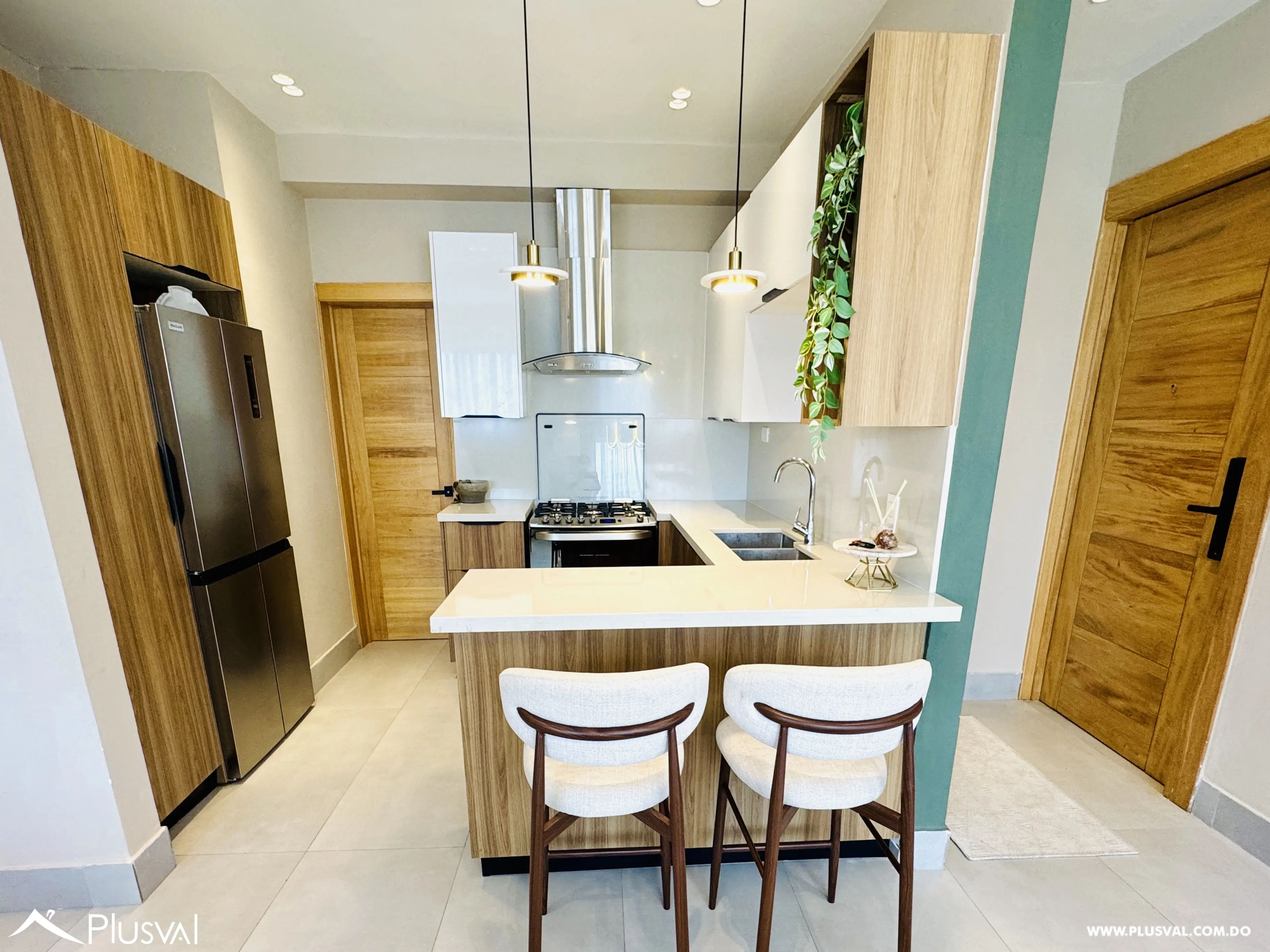 Apartamento amueblado en alquiler en zona tranquila en El Millón. 493117