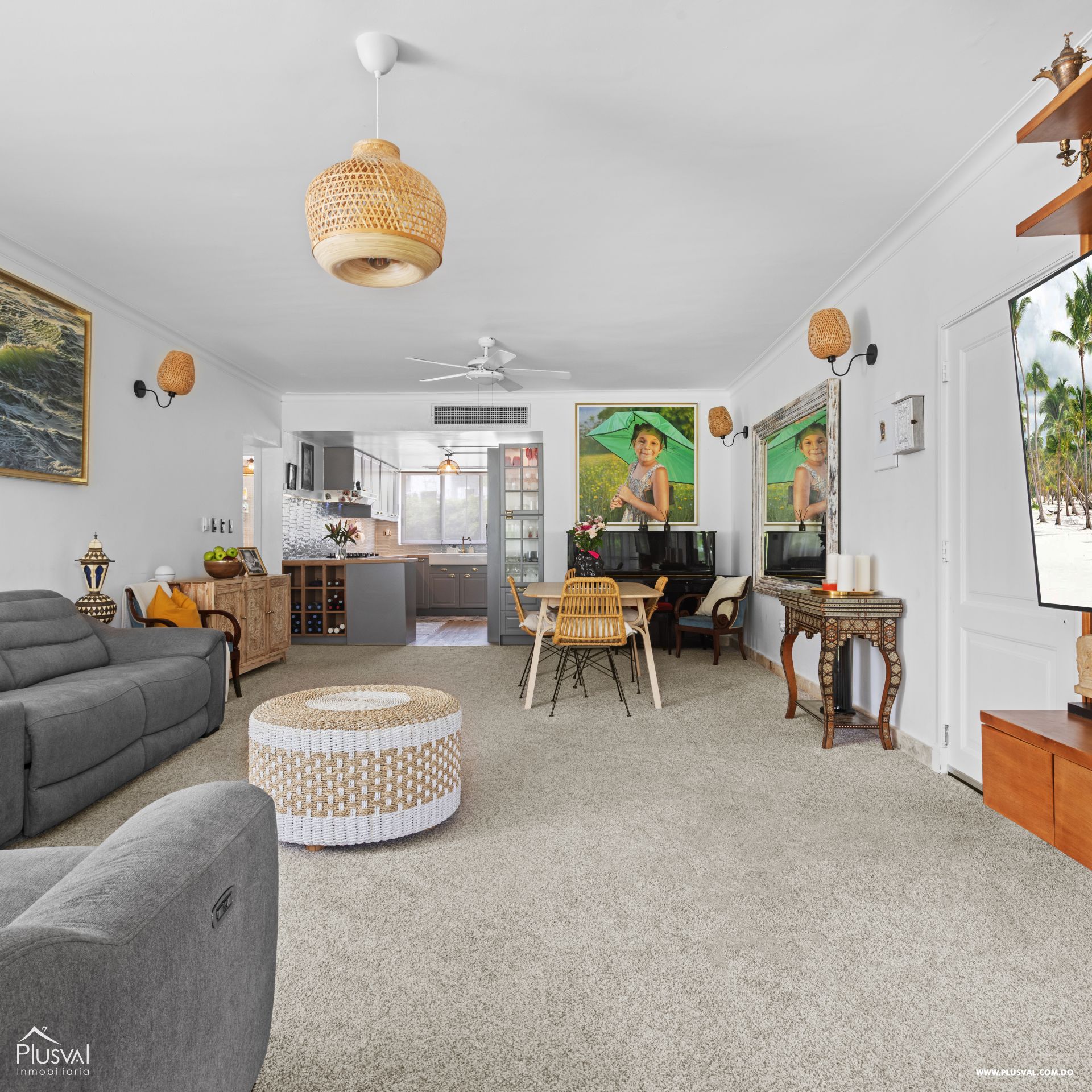 Apartamento de 3 habitaciones a la venta en Playa Turquesa Ocean Club, Bávaro – Punta Cana 468723