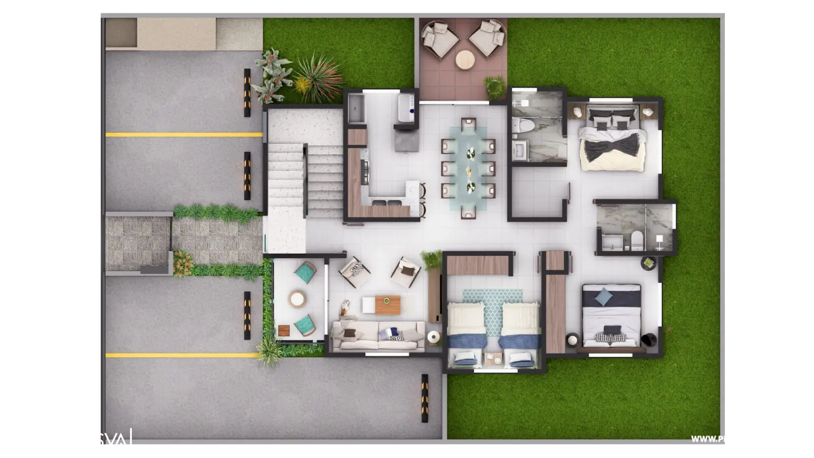 Apartamentos de 3 habitaciones en Ciudad Modelo II 514665