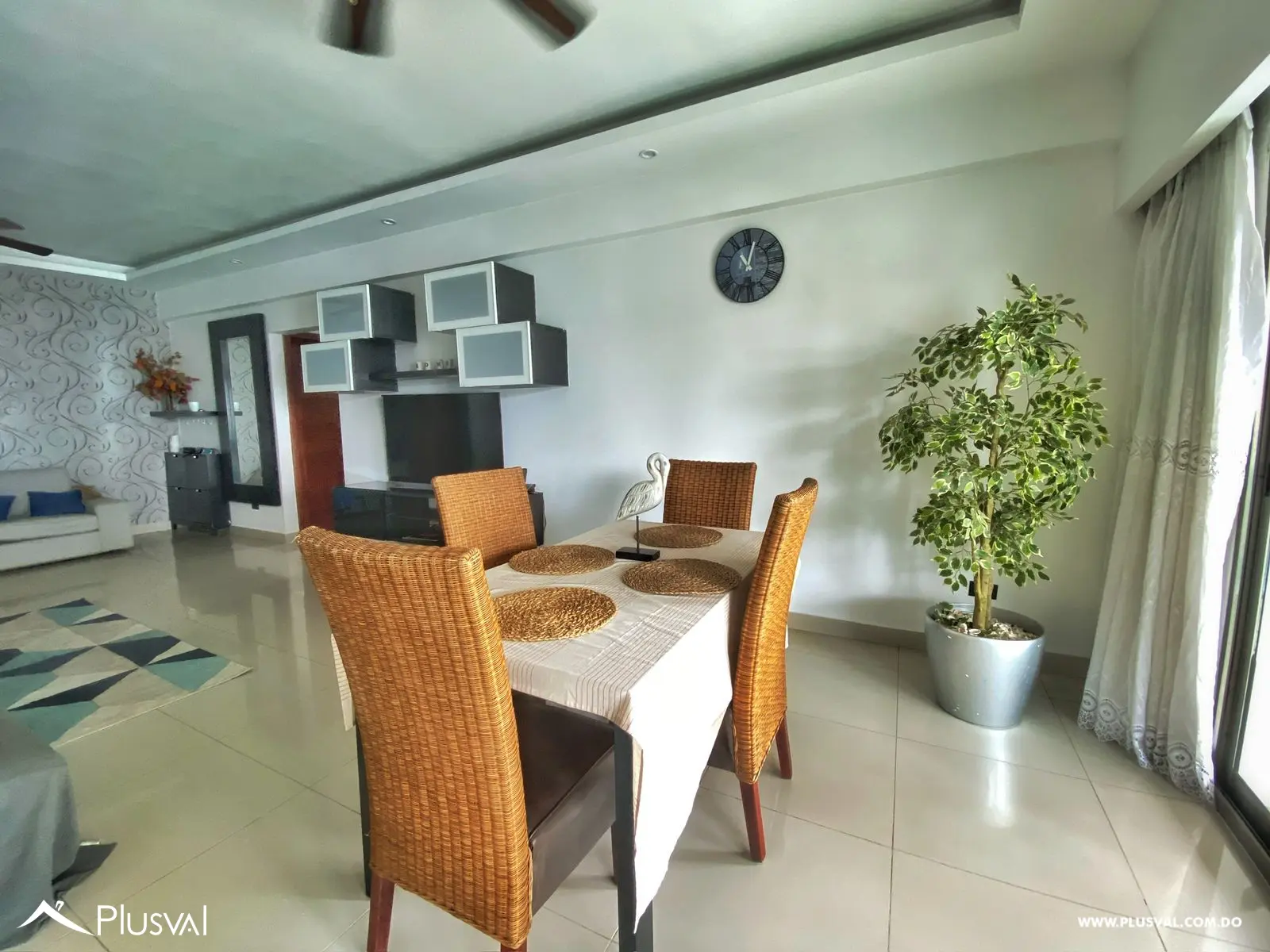 Apartamento amueblado en Cacicazgos Santo Domingo 515144