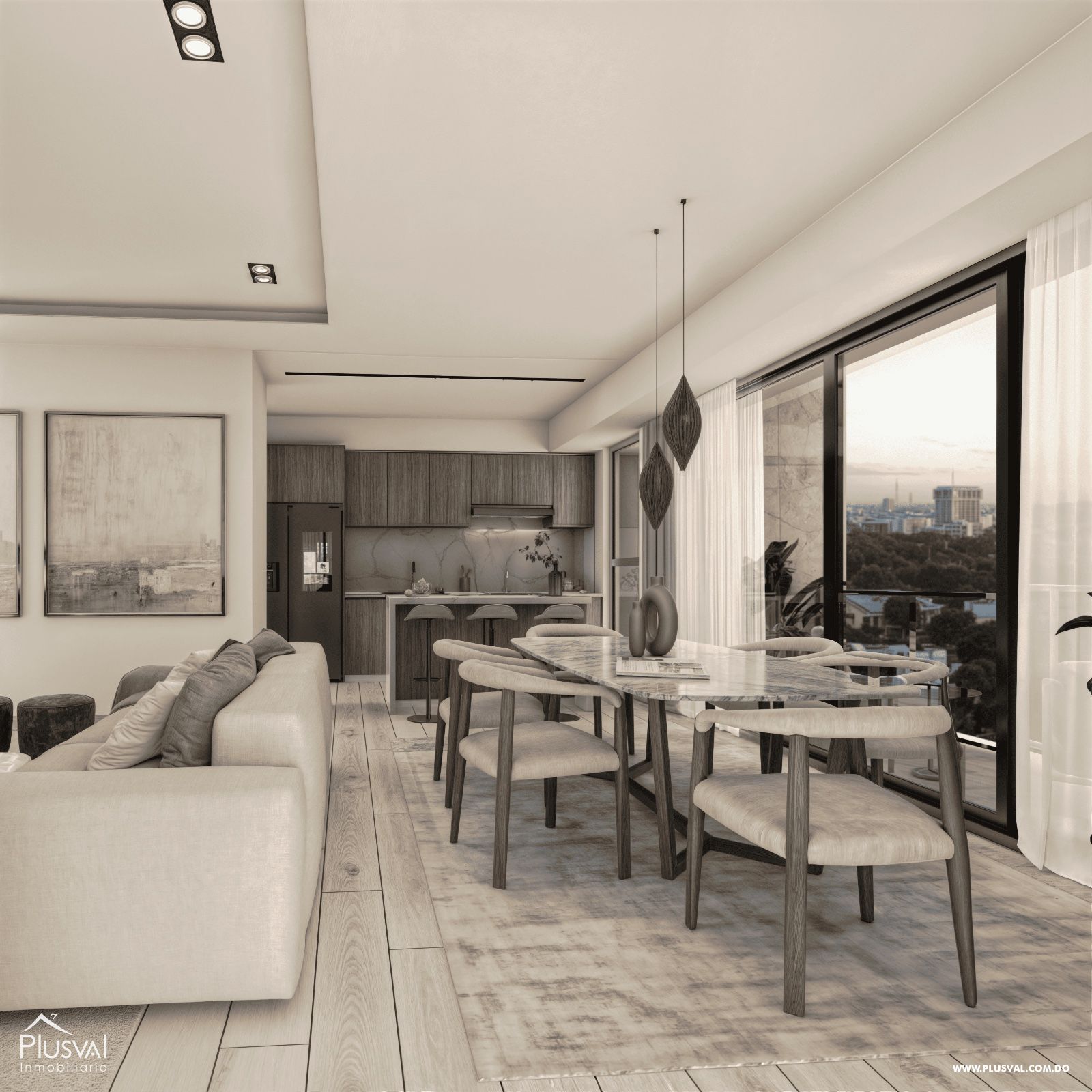 Apartamentos en venta de 3 habitaciones en Piantini 386792