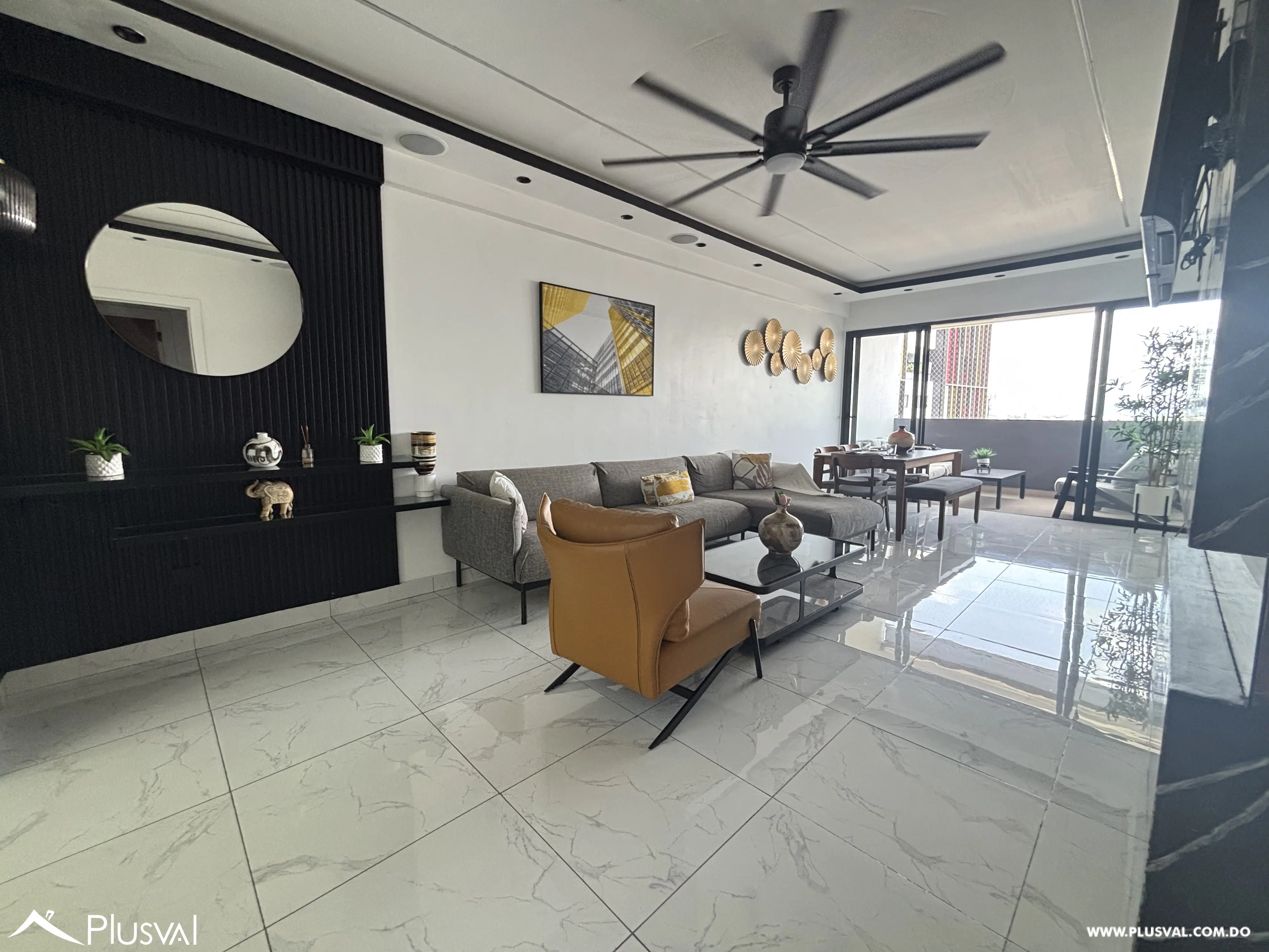 Apartamento en venta amueblado en Evaristo Morales 518461